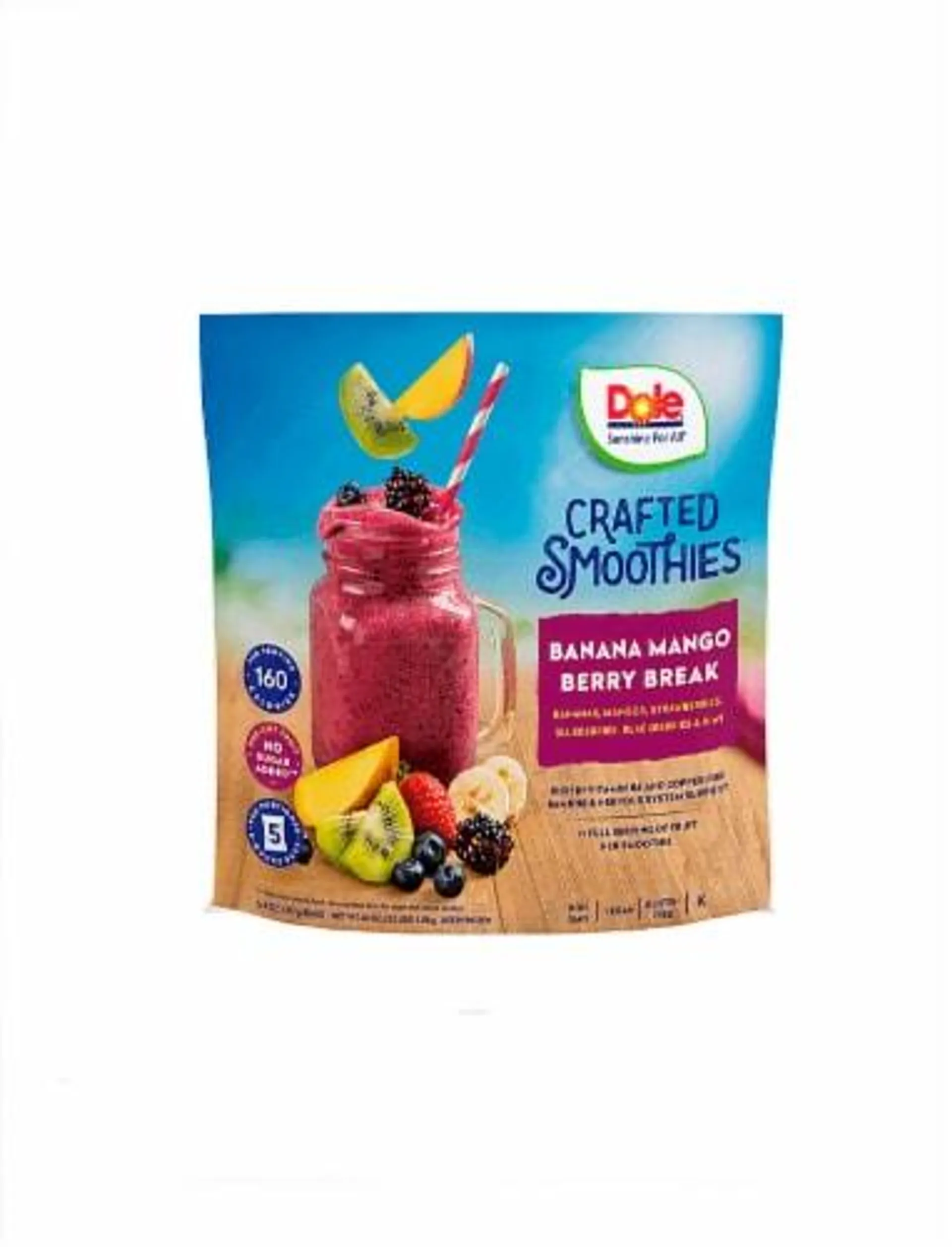 Dole® Crafted Smoothies™ Banana Mango Berry Break Smoothie