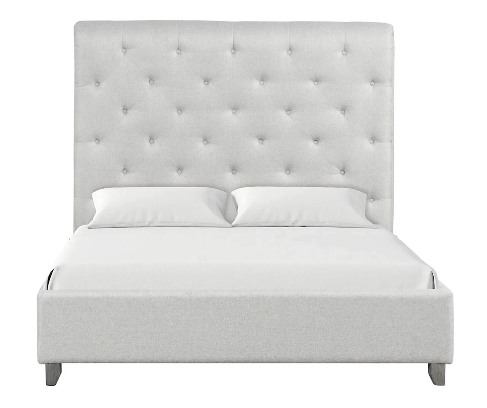 Gailion Gray Upholstered Queen Bed