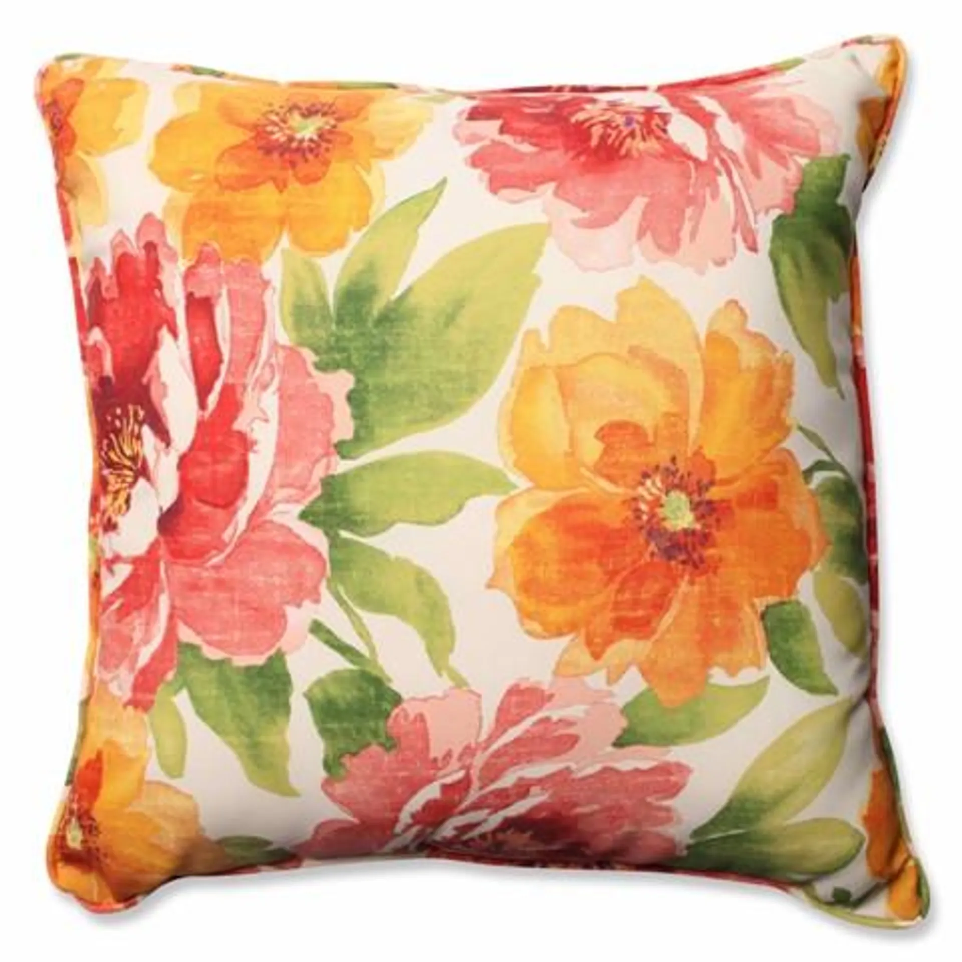 Pillow Perfect 577920 Muree Primrose 23 in. Floor Pillow