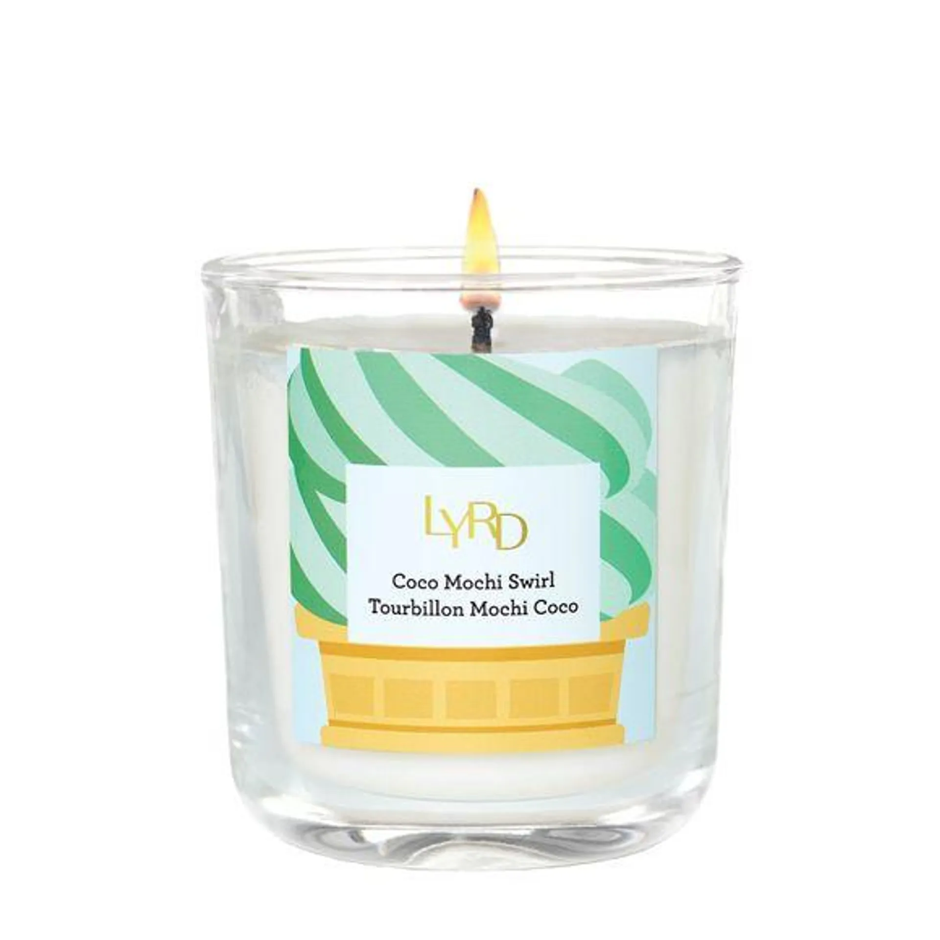 LYRD Coco Mochi Swirl Candle