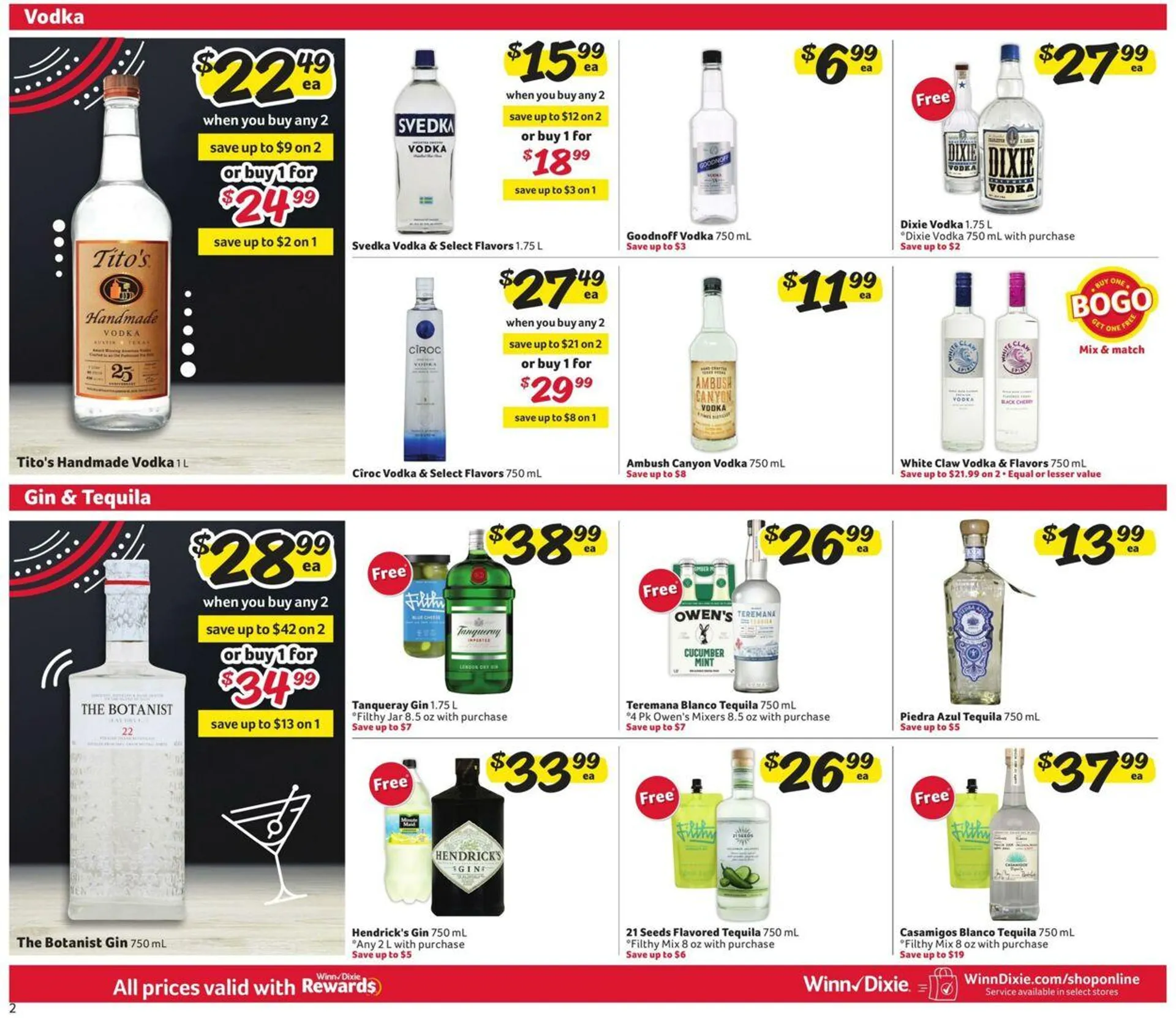 Catálogo de Winn Dixie Current weekly ad 3 de marzo al 30 de marzo 2025 - Página 2
