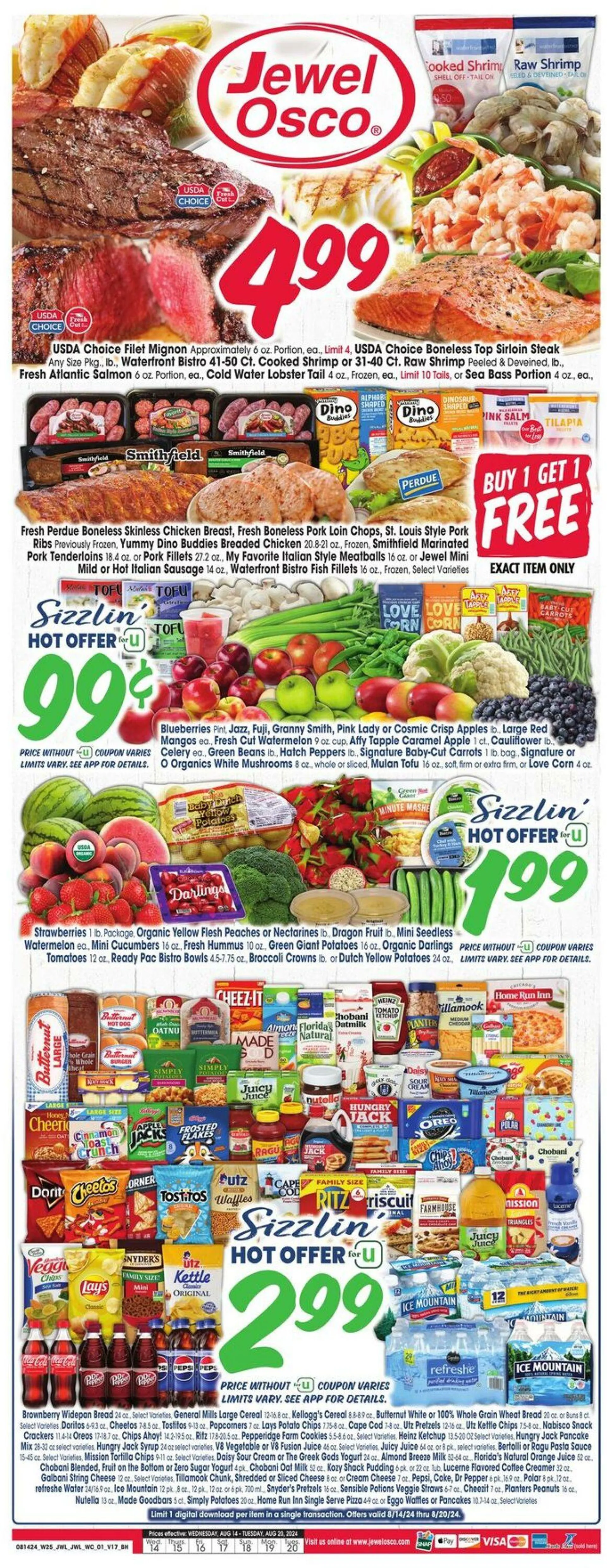 Jewel Osco Current weekly ad - 1