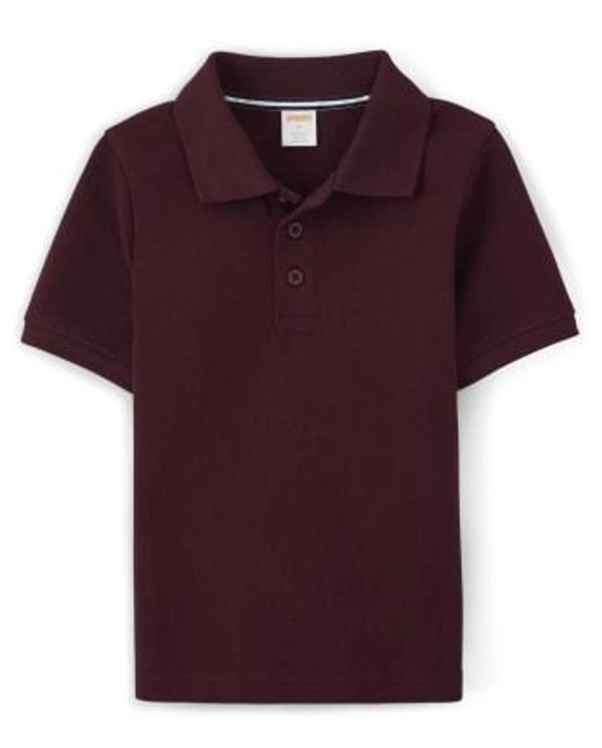 Polo para niños con resistencia a las manchas - Uniforme - deep maroon