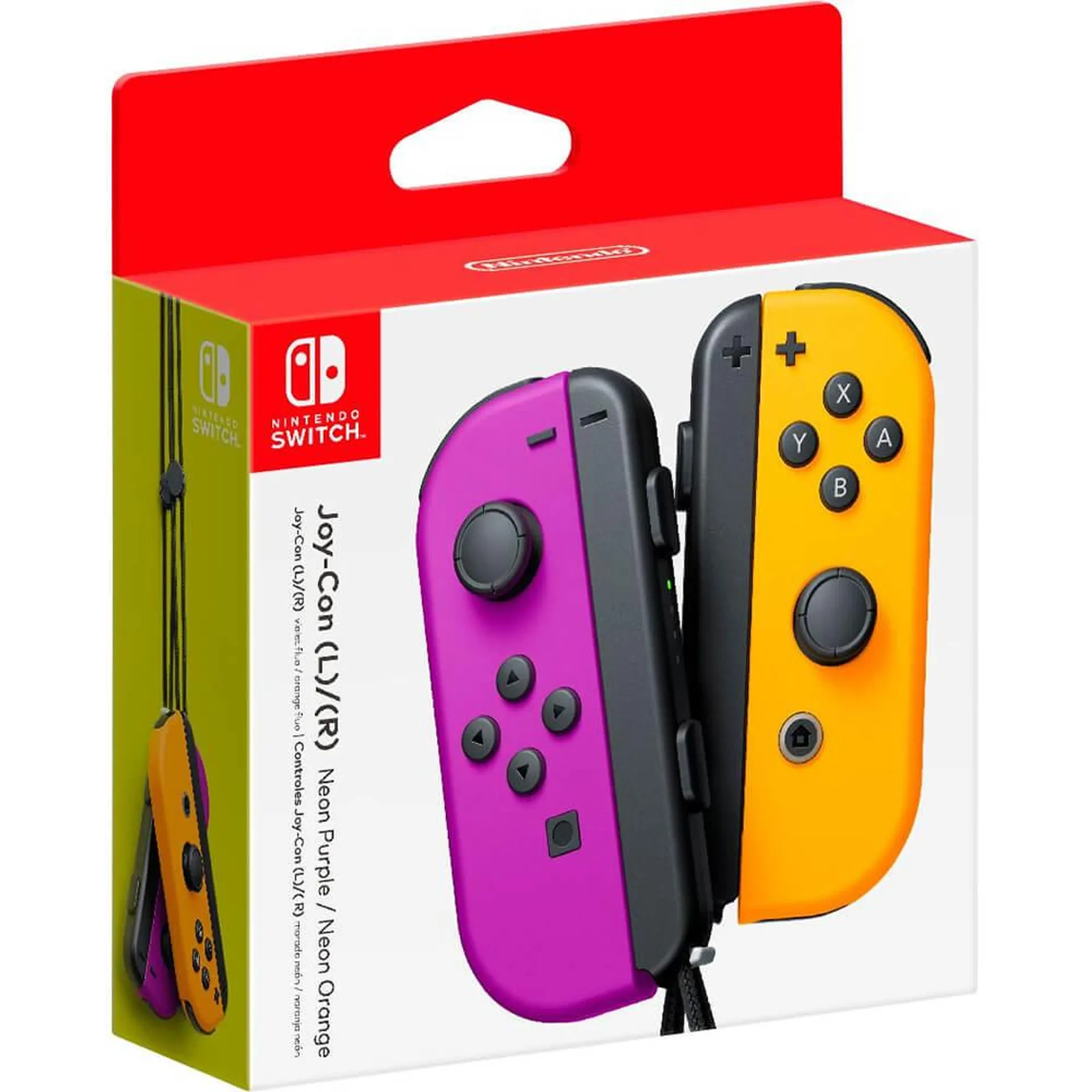 Nintendo NSWJOYCONPO Joy-Con L/R - Purple/Orange