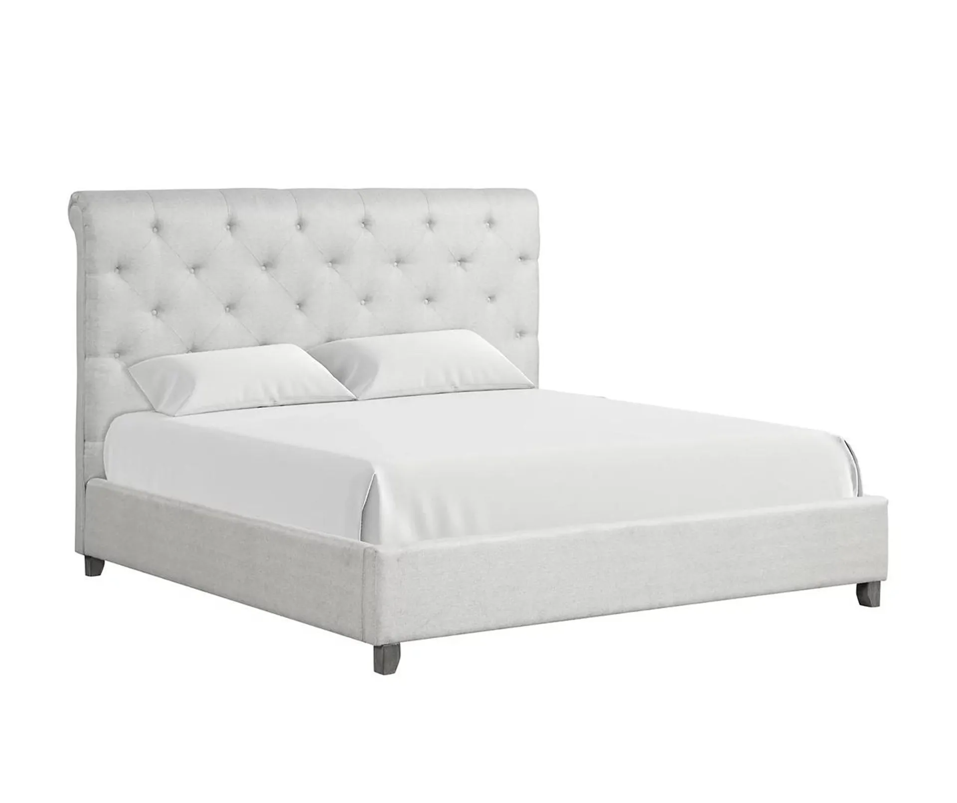 Gailion Gray Upholstered King Bed