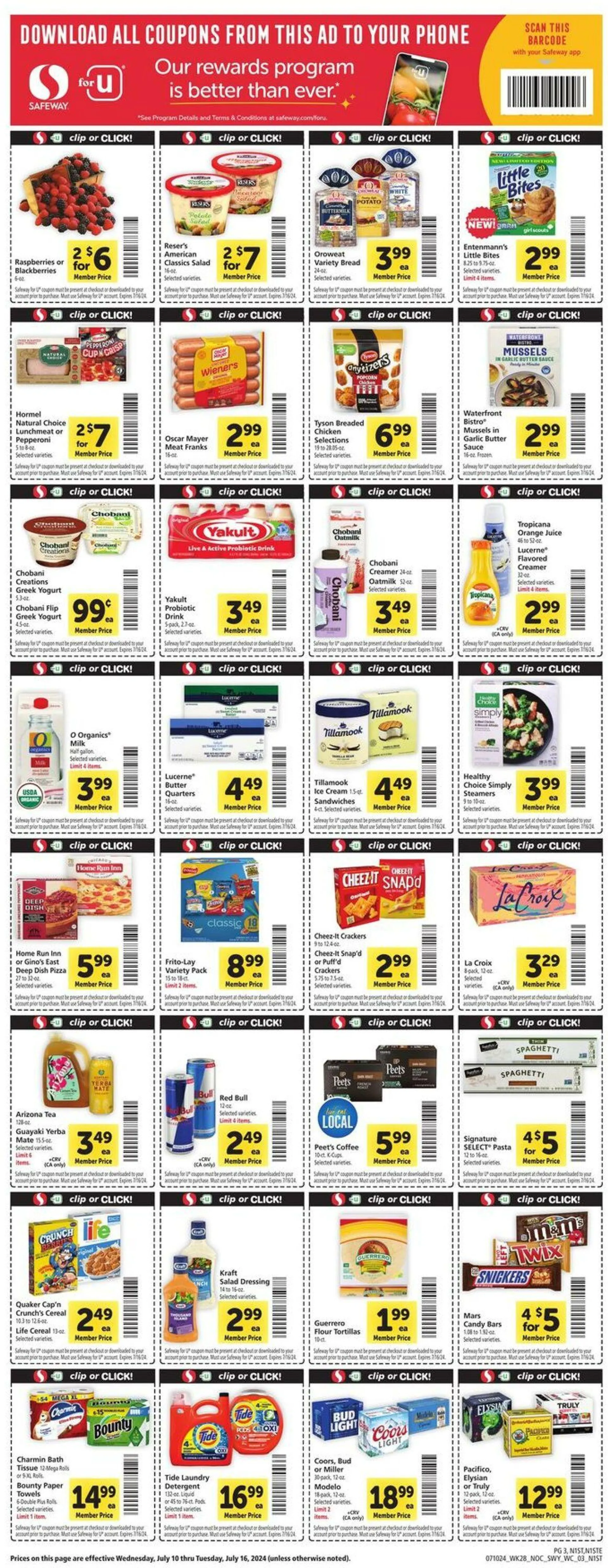 Safeway Current weekly ad - 3