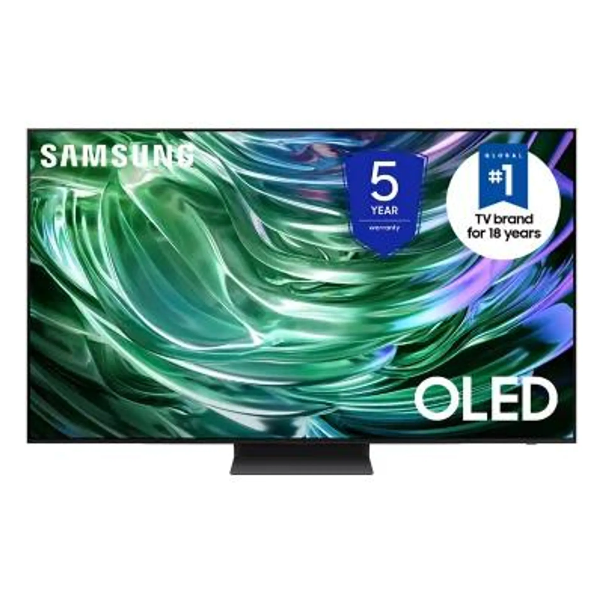 SAMSUNG 77" Class S90D Series OLED 4K UHD Smart Tizen TV - QN77S90DDFXZA