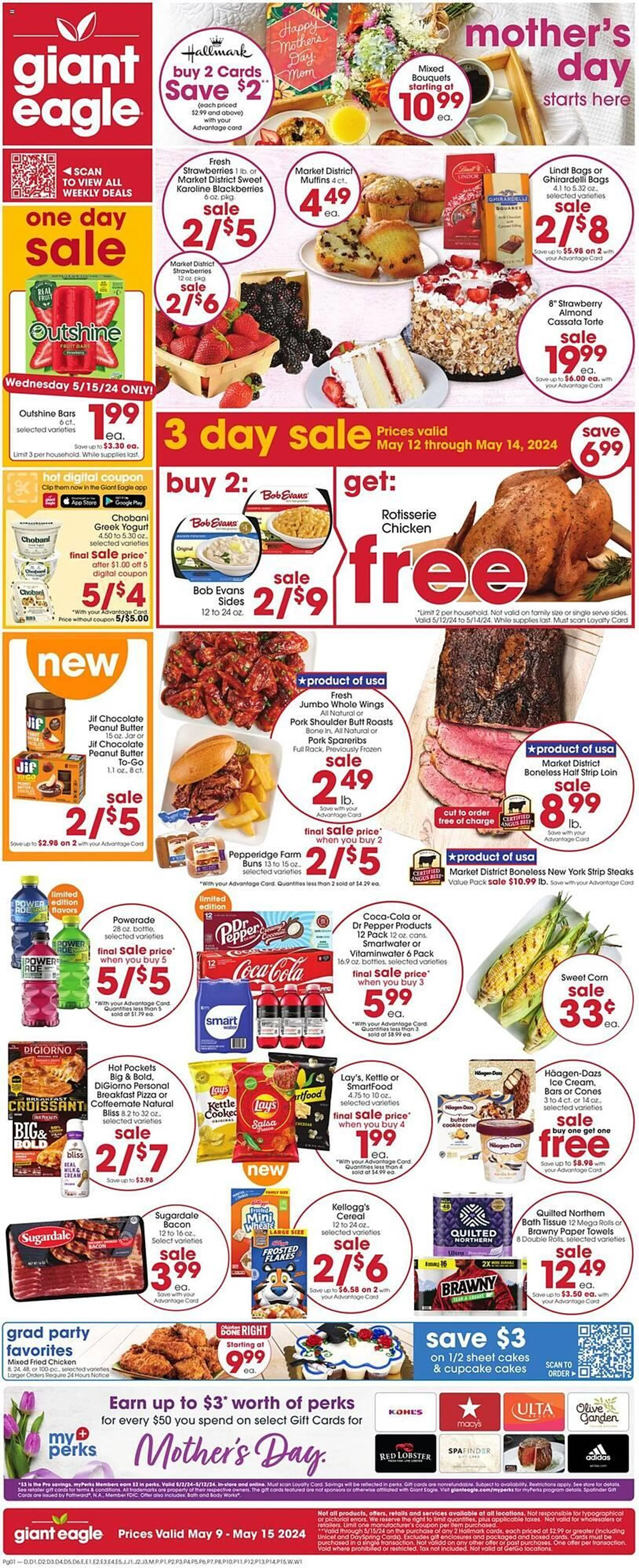 Giant Eagle Weekly Ad - 1