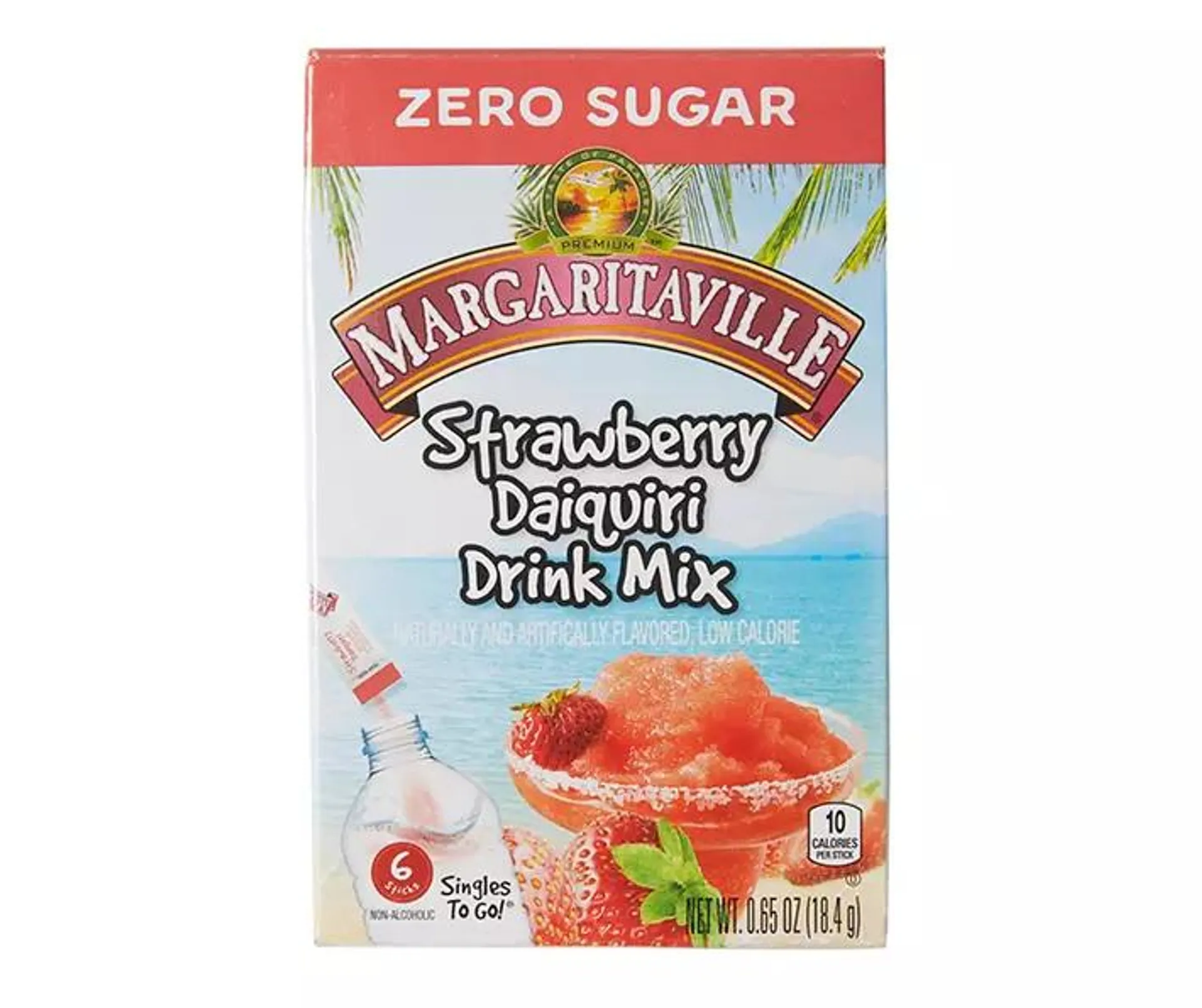 Strawberry Daiquiri Drink Mix, 6-Pack