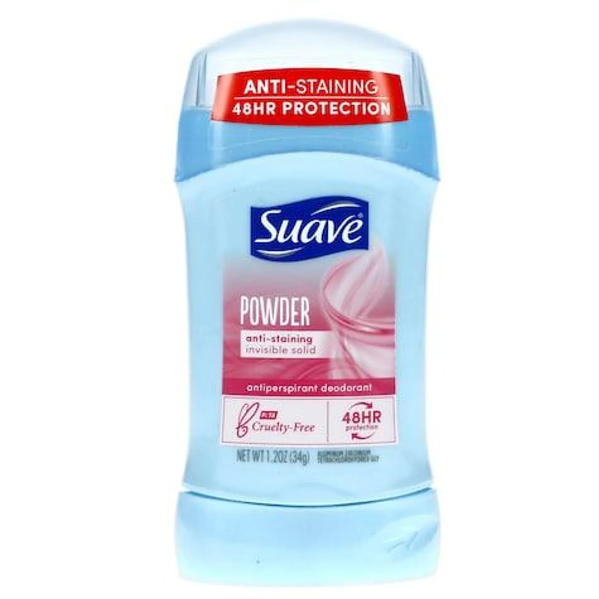 Suave Powder Fresh Antiperspirant Deodorant, 1.2 oz.