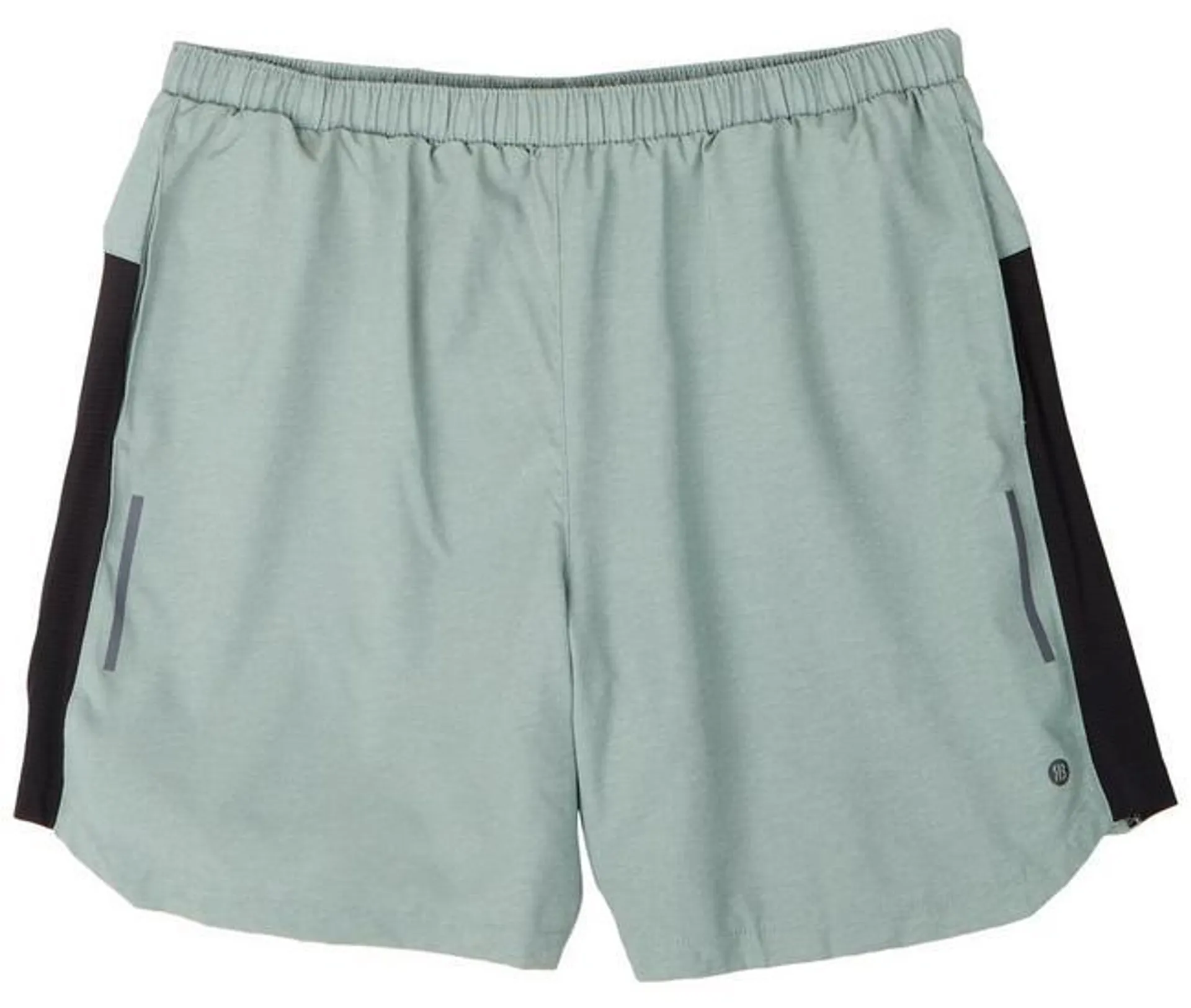 Mens 7 in. Solid 2-in-1 Brief Running Shorts