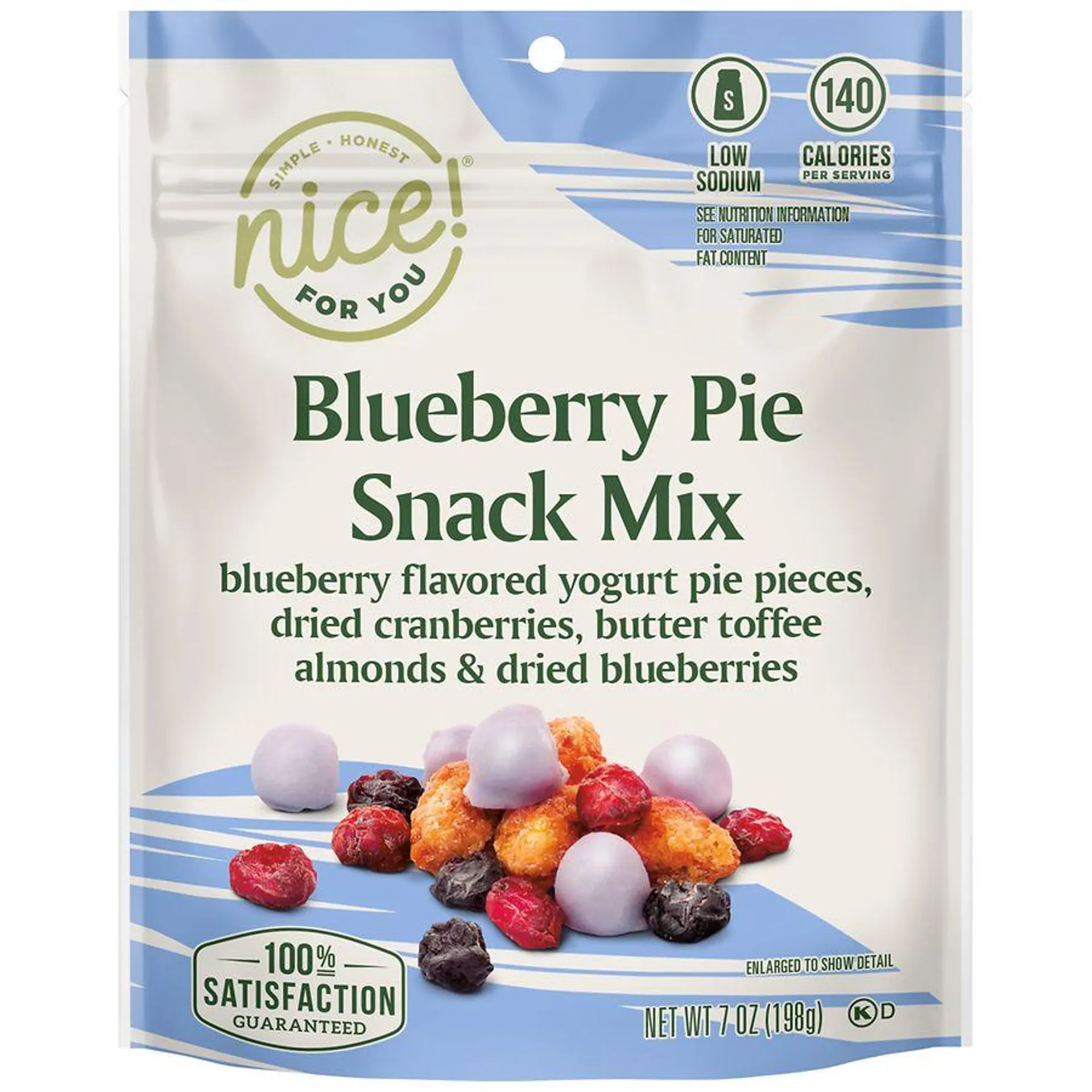 Snack Mix Blueberry Pie