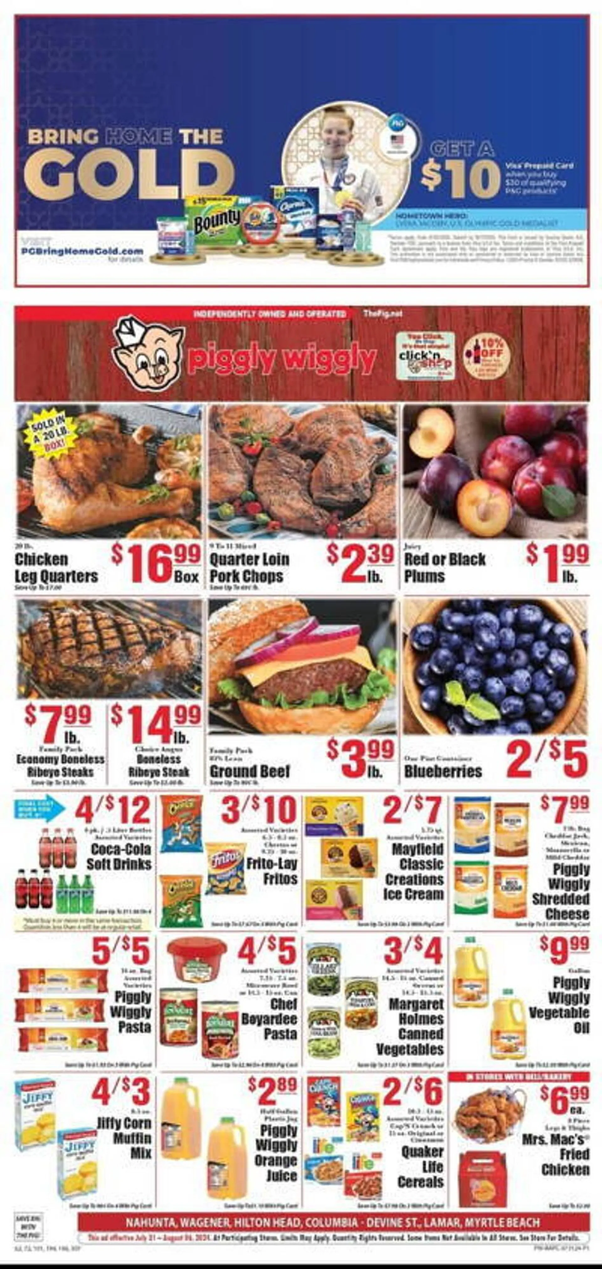 Piggly Wiggly Weekly Ad - 1