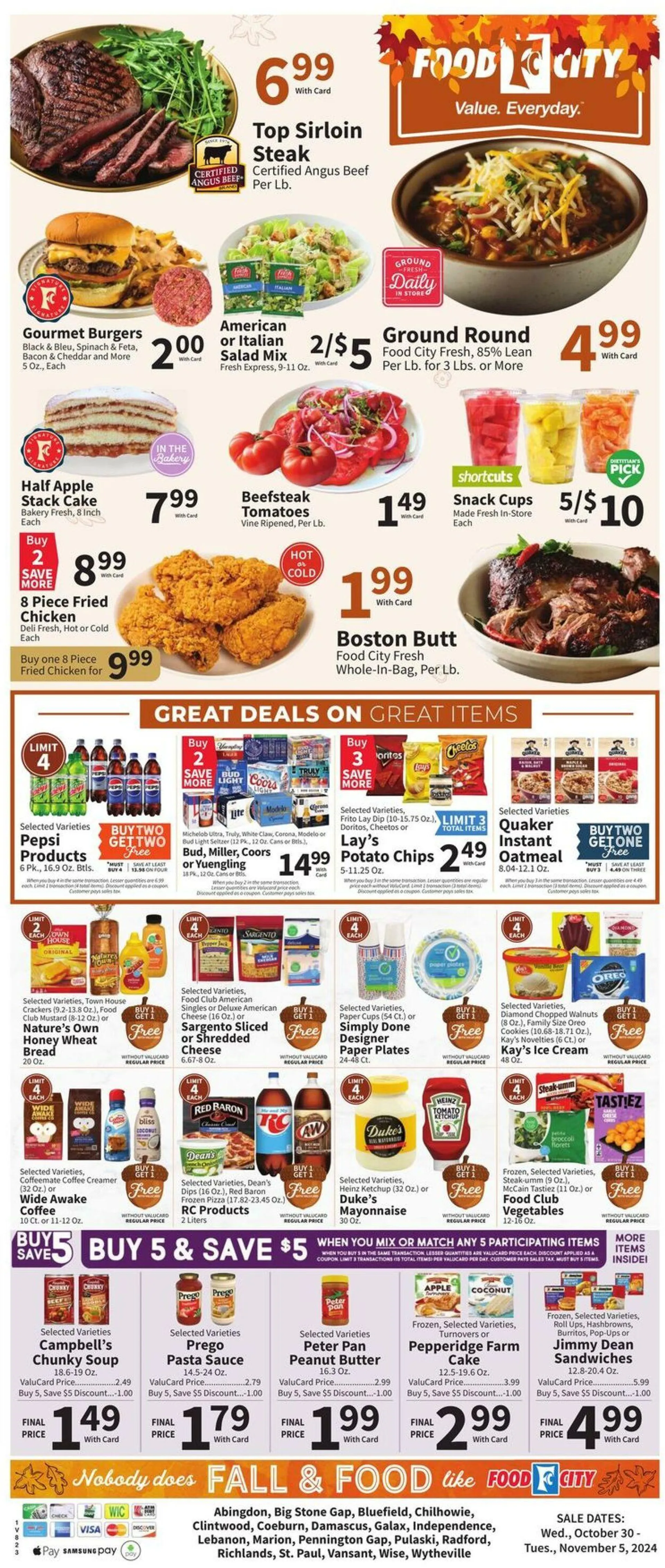 Catálogo de Food City Current weekly ad 30 de octubre al 5 de noviembre 2024 - Página 4