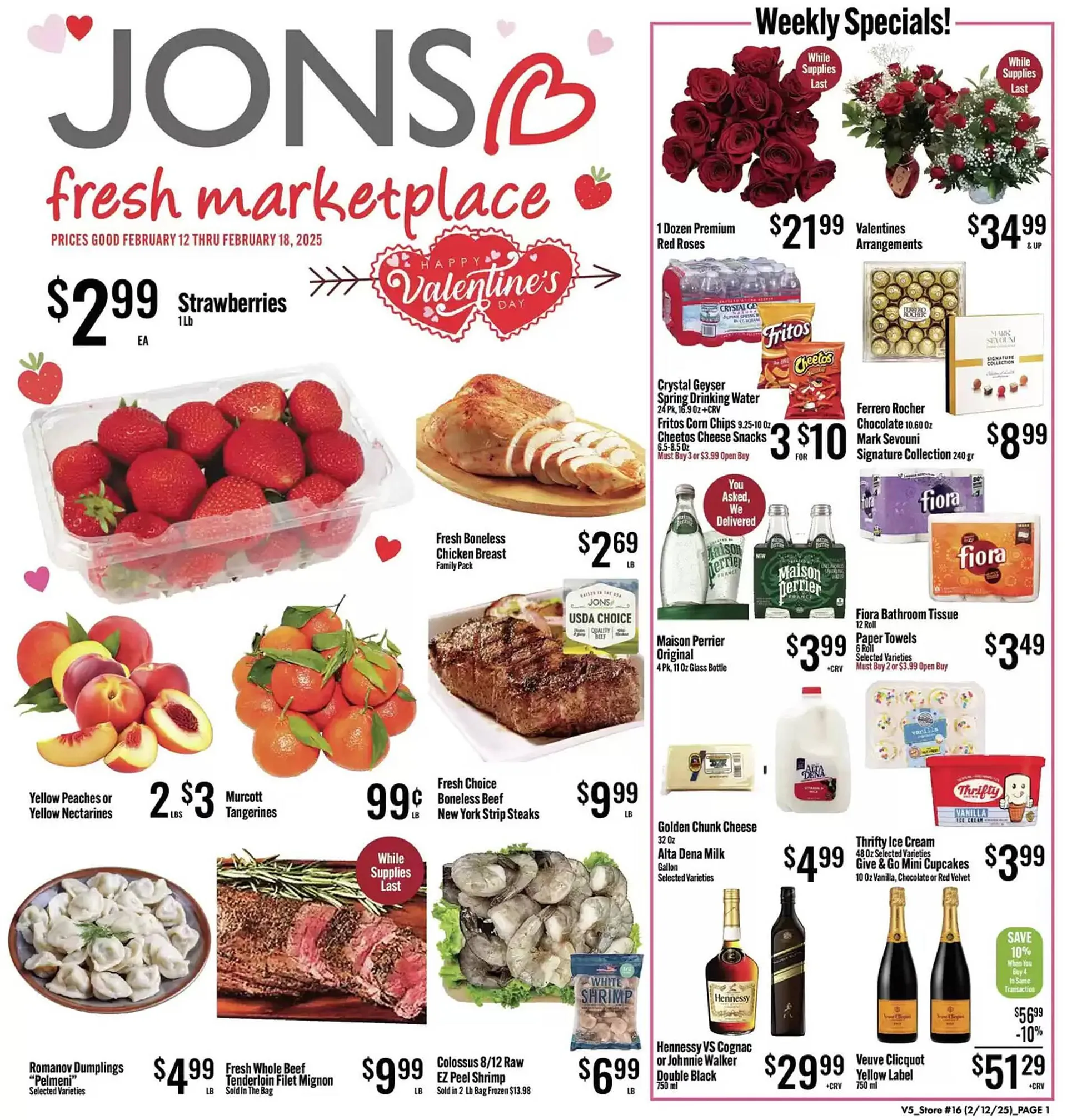 Catálogo de Jons International Weekly Ad 11 de febrero al 25 de febrero 2025 - Página 1