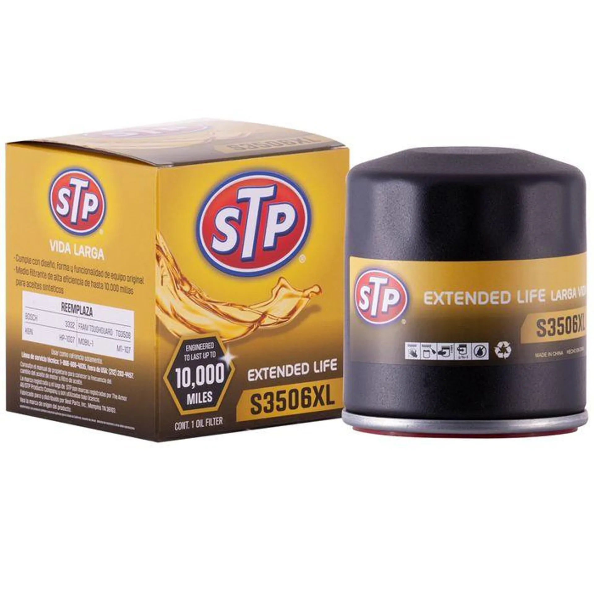 STP Extended Life Oil Filter S3506XL