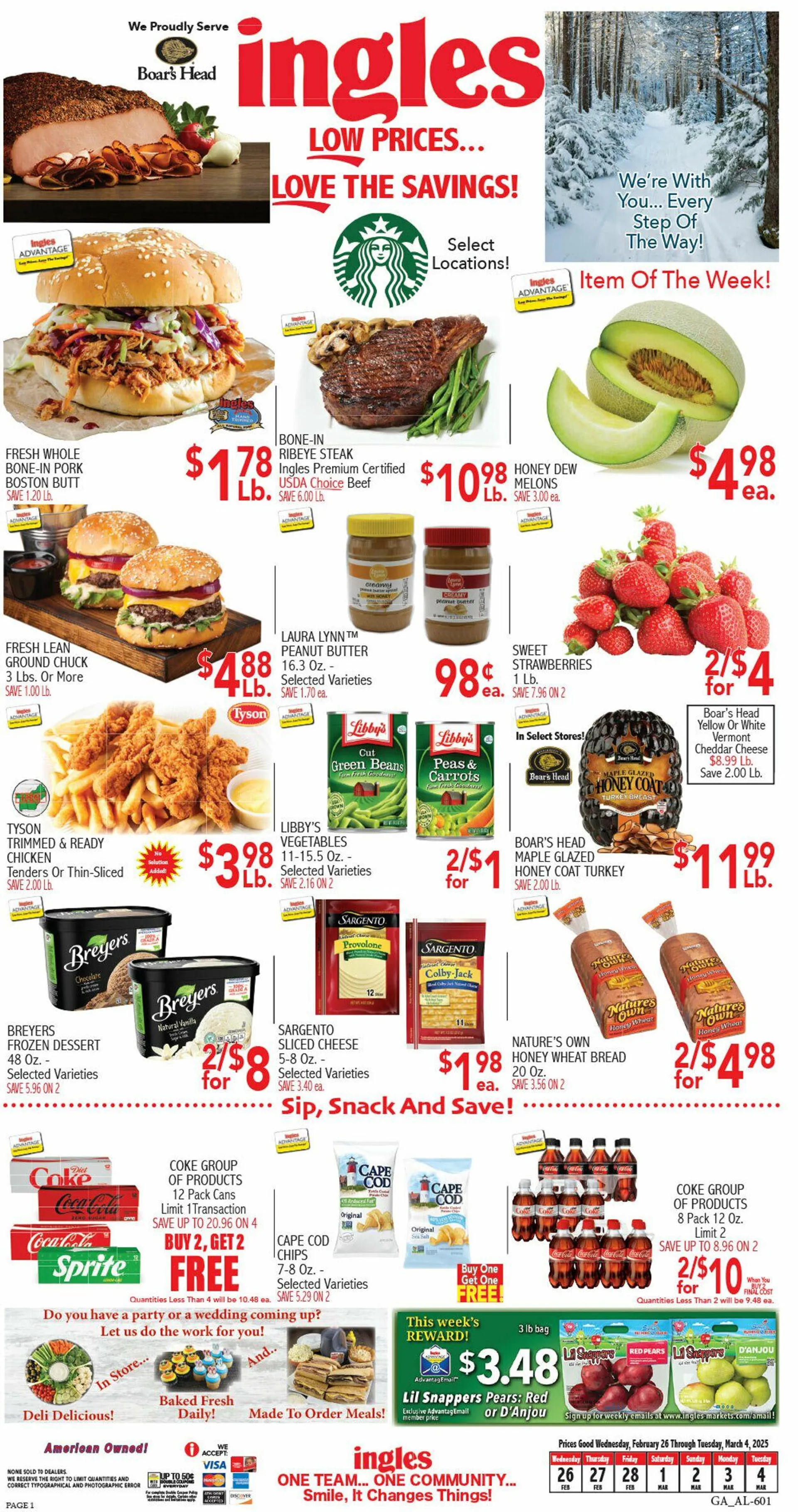 Catálogo de Ingles Current weekly ad 26 de febrero al 4 de marzo 2025 - Página 1