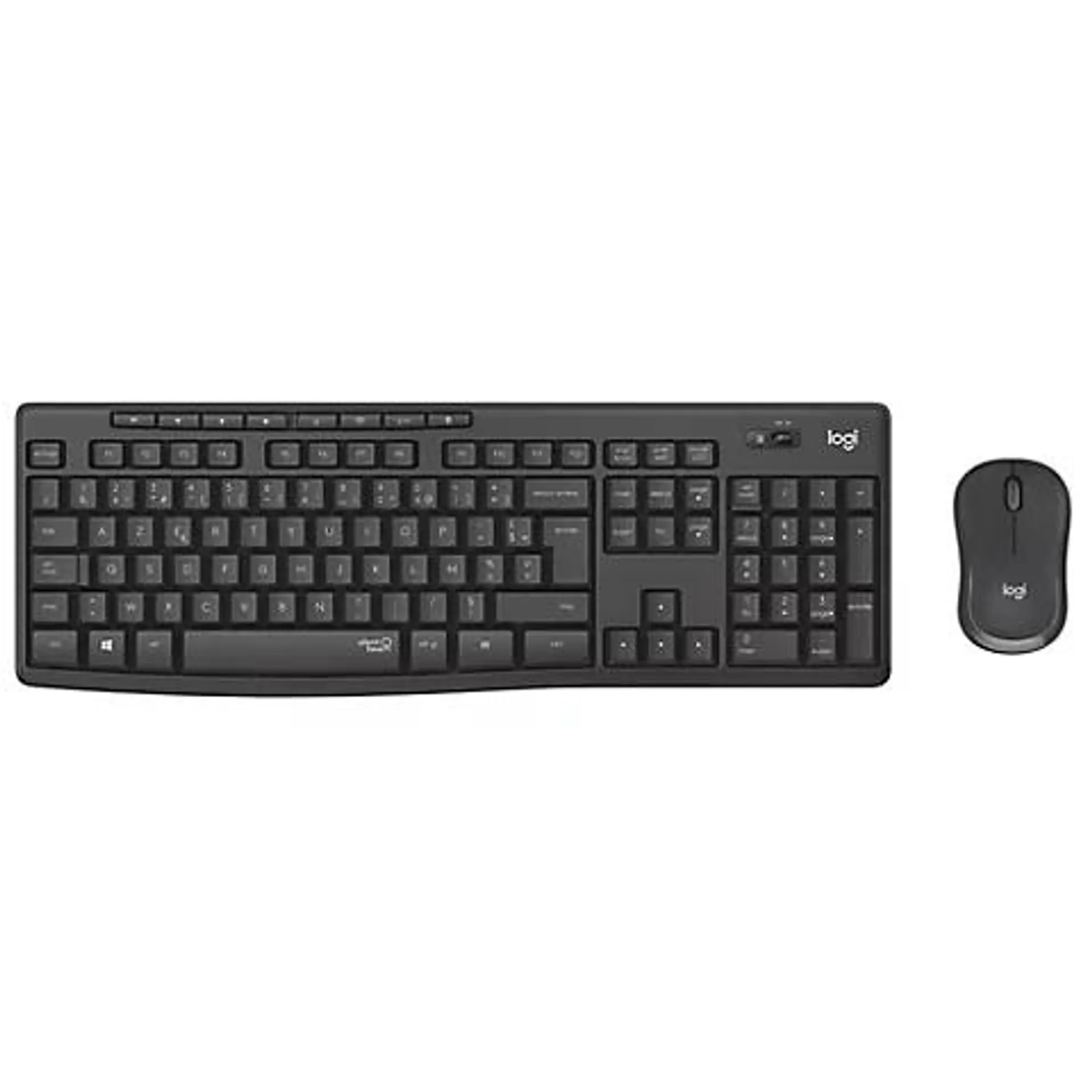 Logitech MK295 Silent Wireless Keyboard and Mouse Combo - Graphite