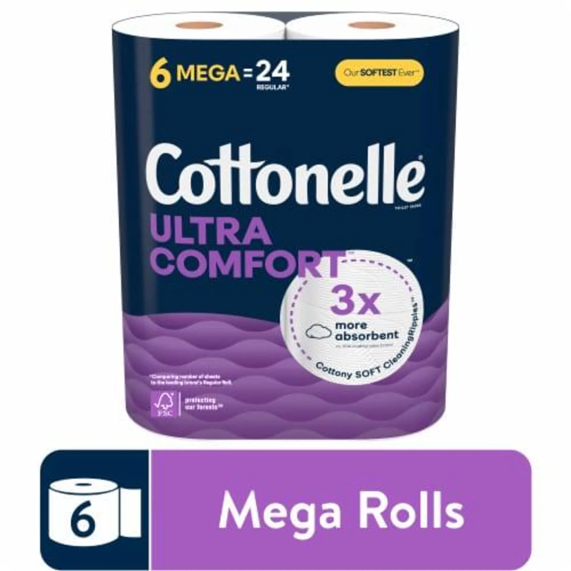 Cottonelle Ultra Comfort Toilet Paper Mega Roll