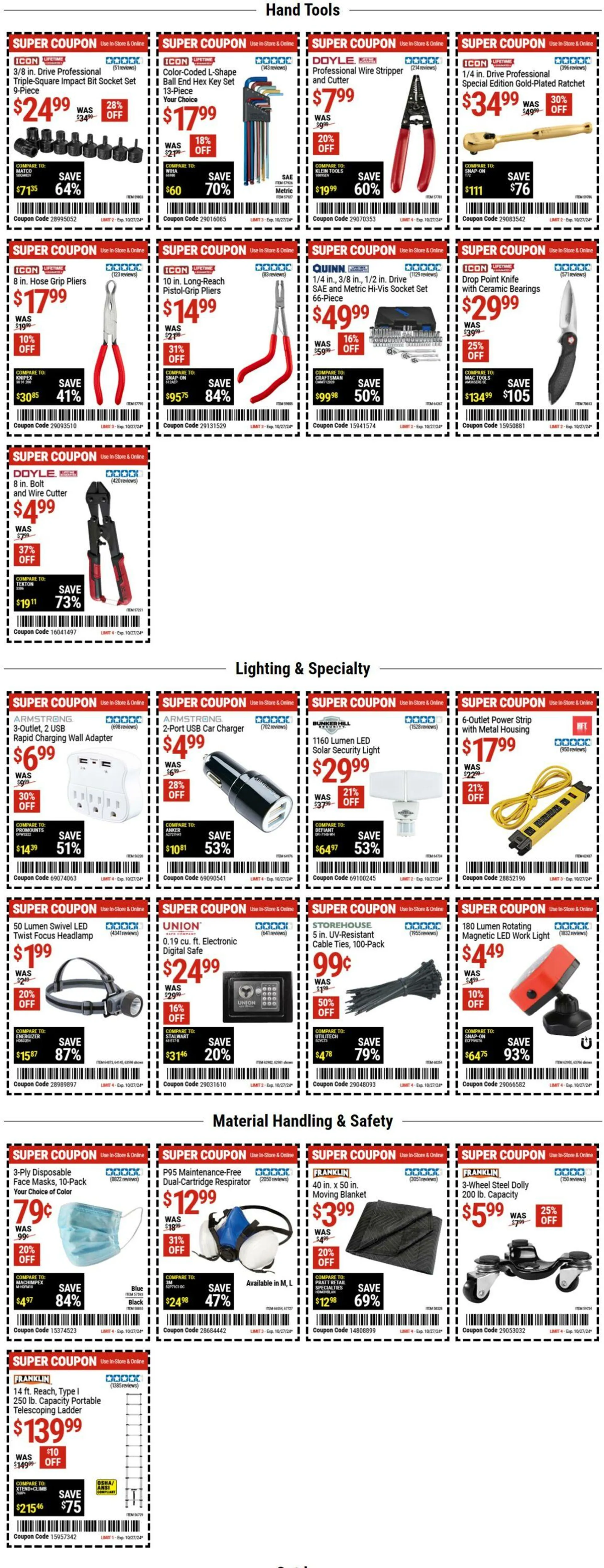 Catálogo de Harbor Freight Current weekly ad 14 de octubre al 27 de octubre 2024 - Página 3