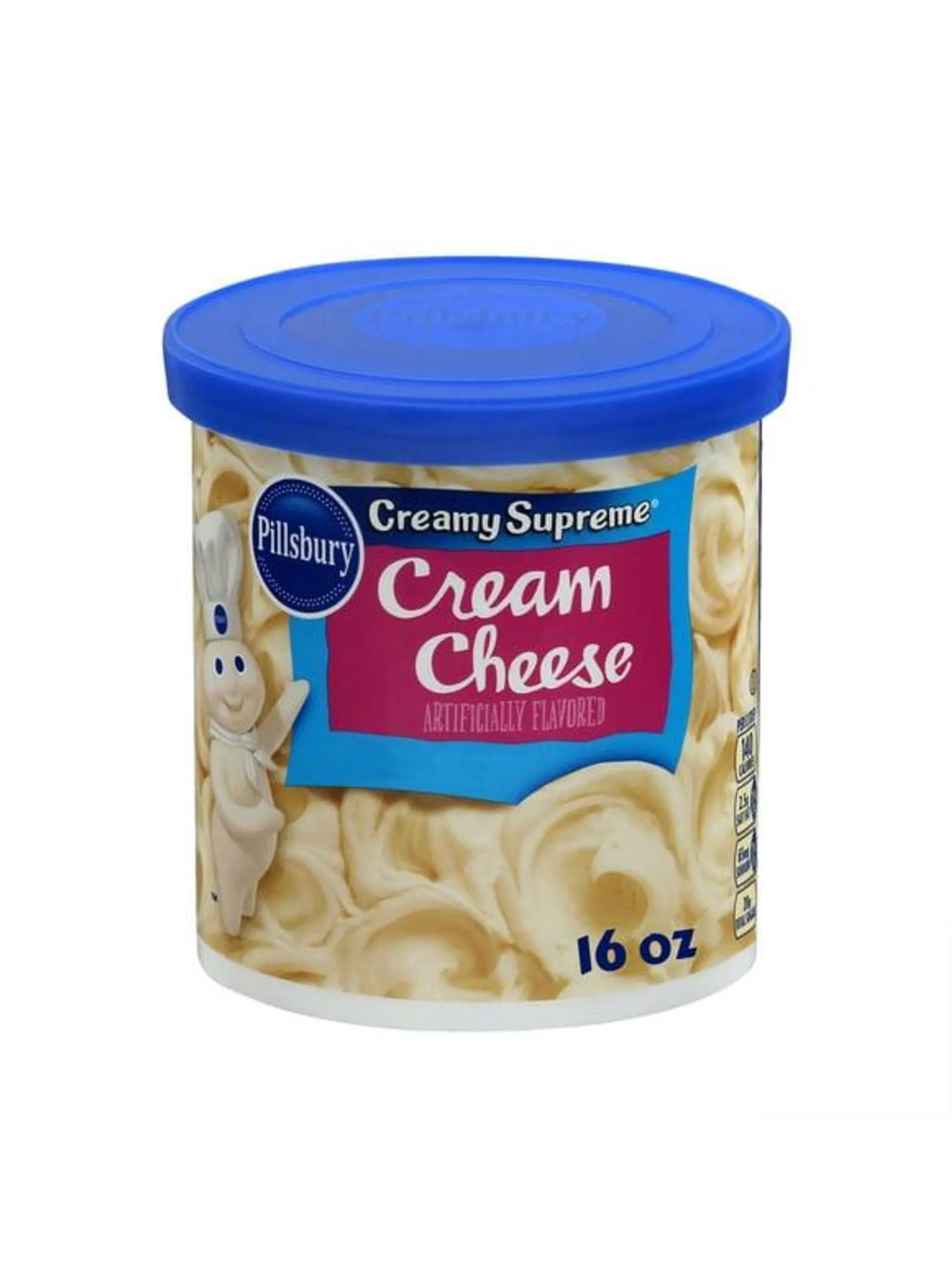 Pillsbury Creamy Supreme Cream Cheese Frosting, 16 Oz Tub