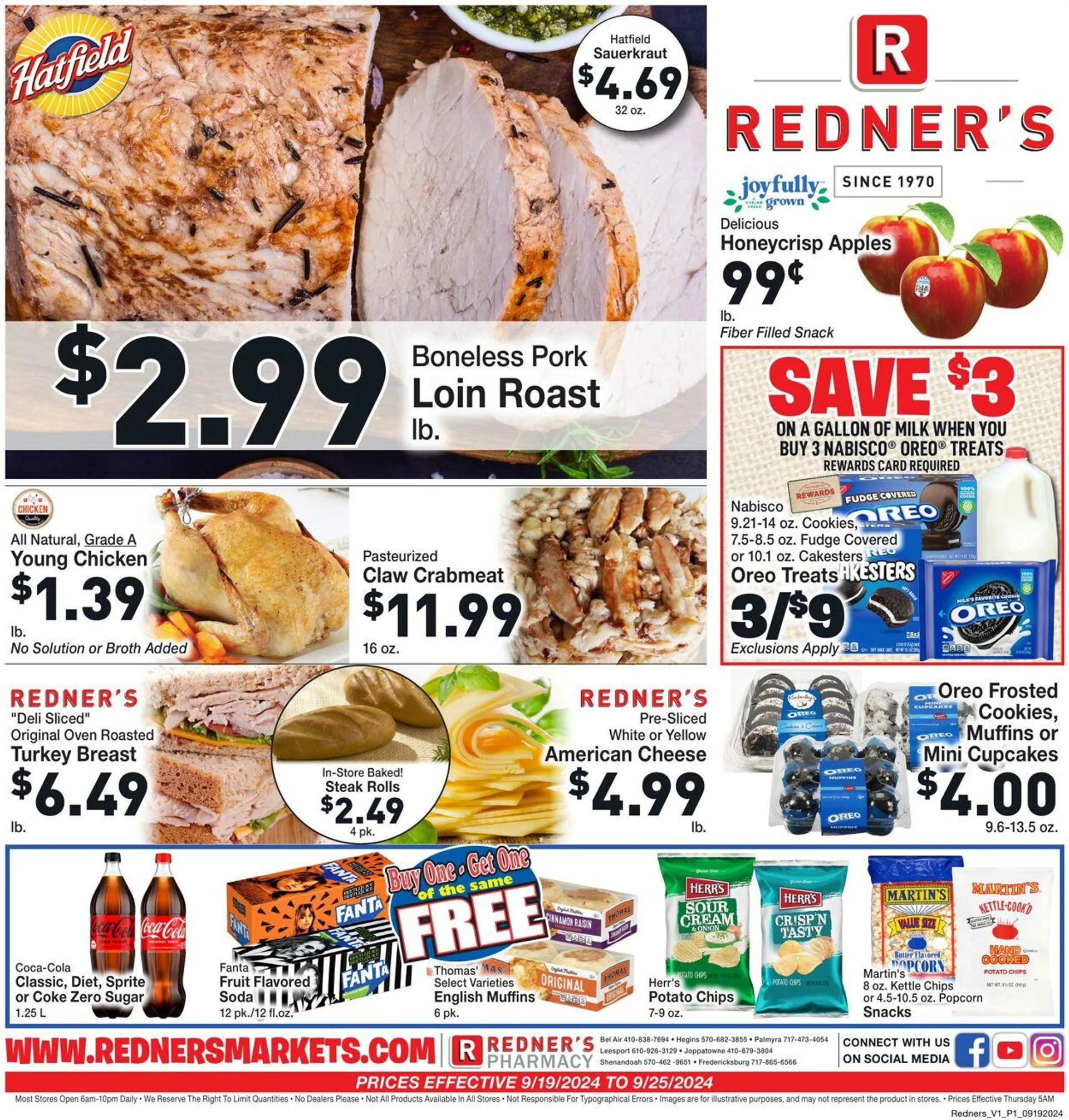 Redner’s Warehouse Market Current weekly ad - 1