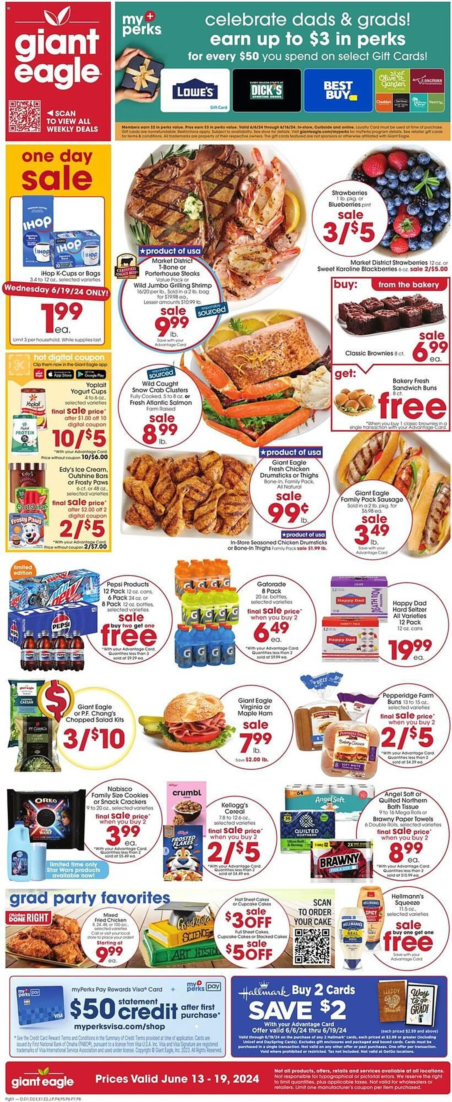 Giant Eagle Weekly Ad - 1