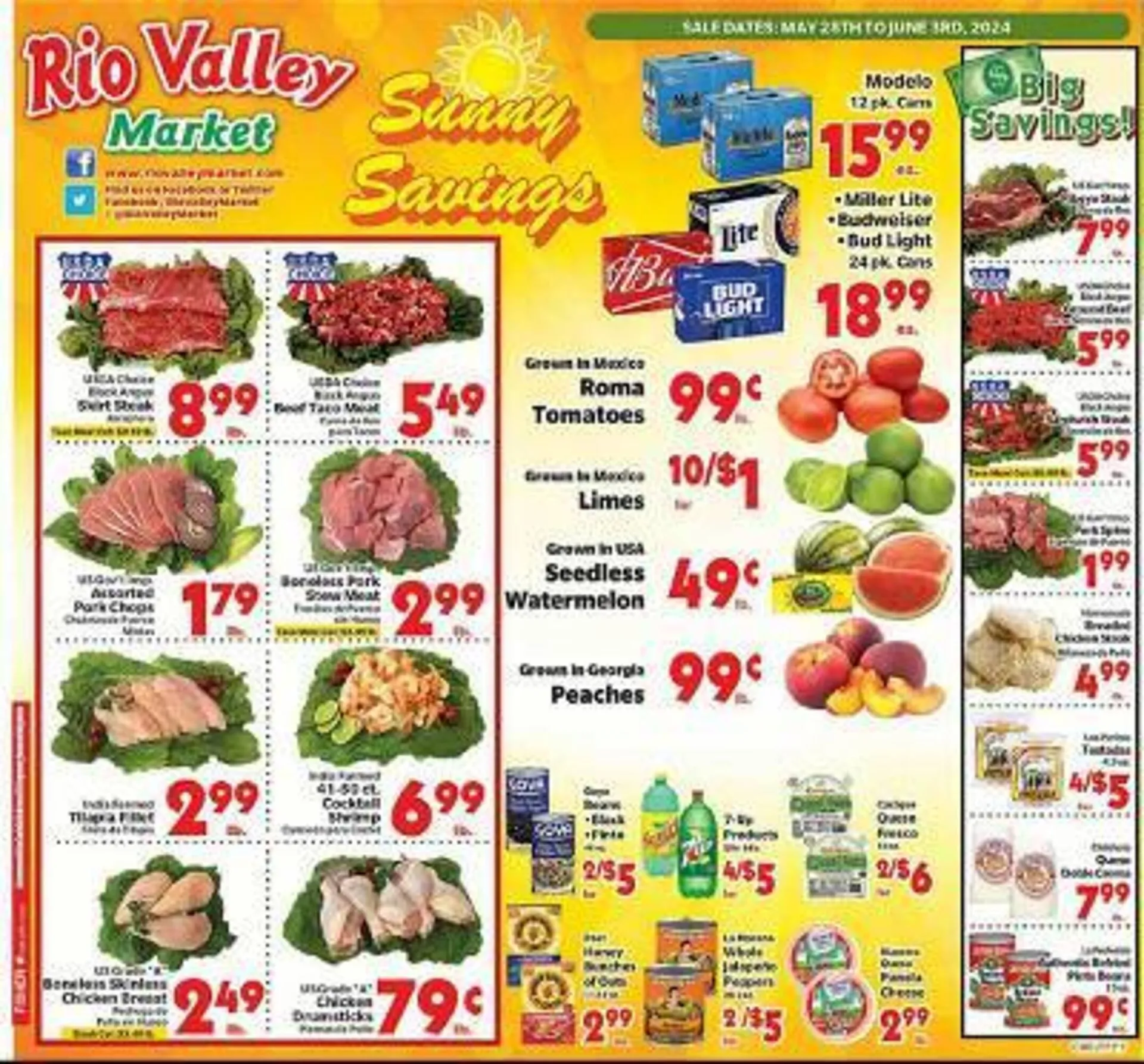 Rio Valley Market Weekly Ad - 1