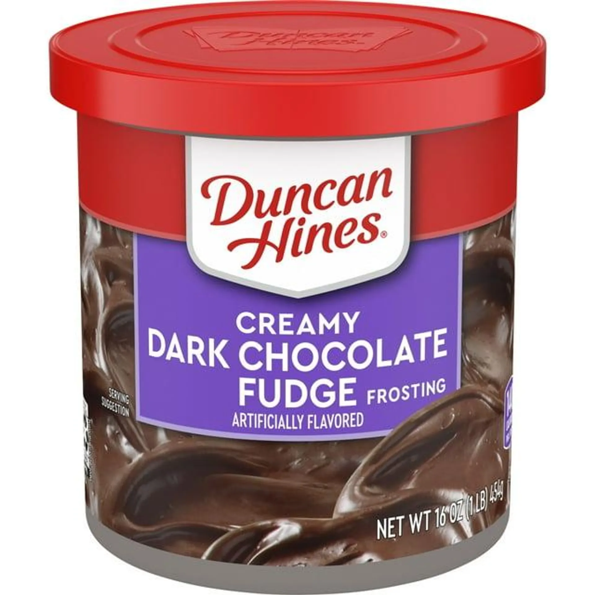 Duncan Hines Creamy Dark Chocolate Fudge Frosting, 16 oz