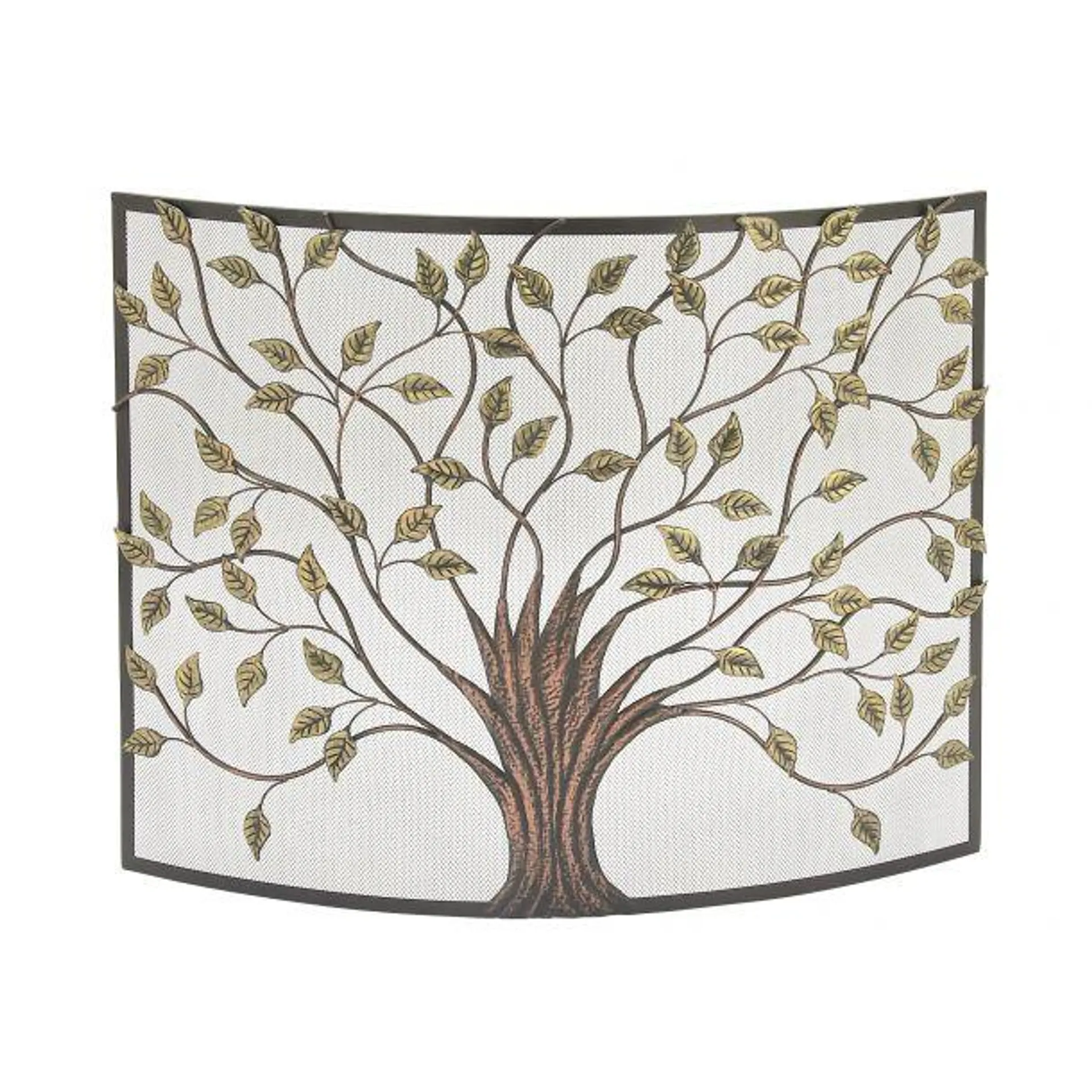 Farmhouse 33" x 39" Fireplace Screen by Marisol + Daisy - Green