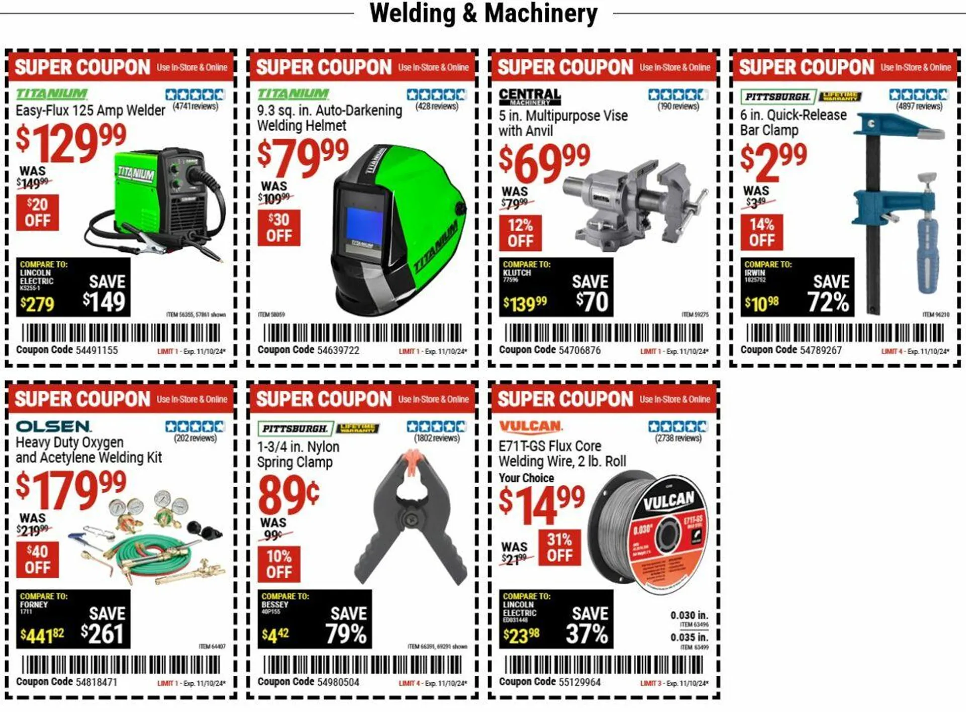 Catálogo de Harbor Freight Current weekly ad 28 de octubre al 6 de noviembre 2024 - Página 13