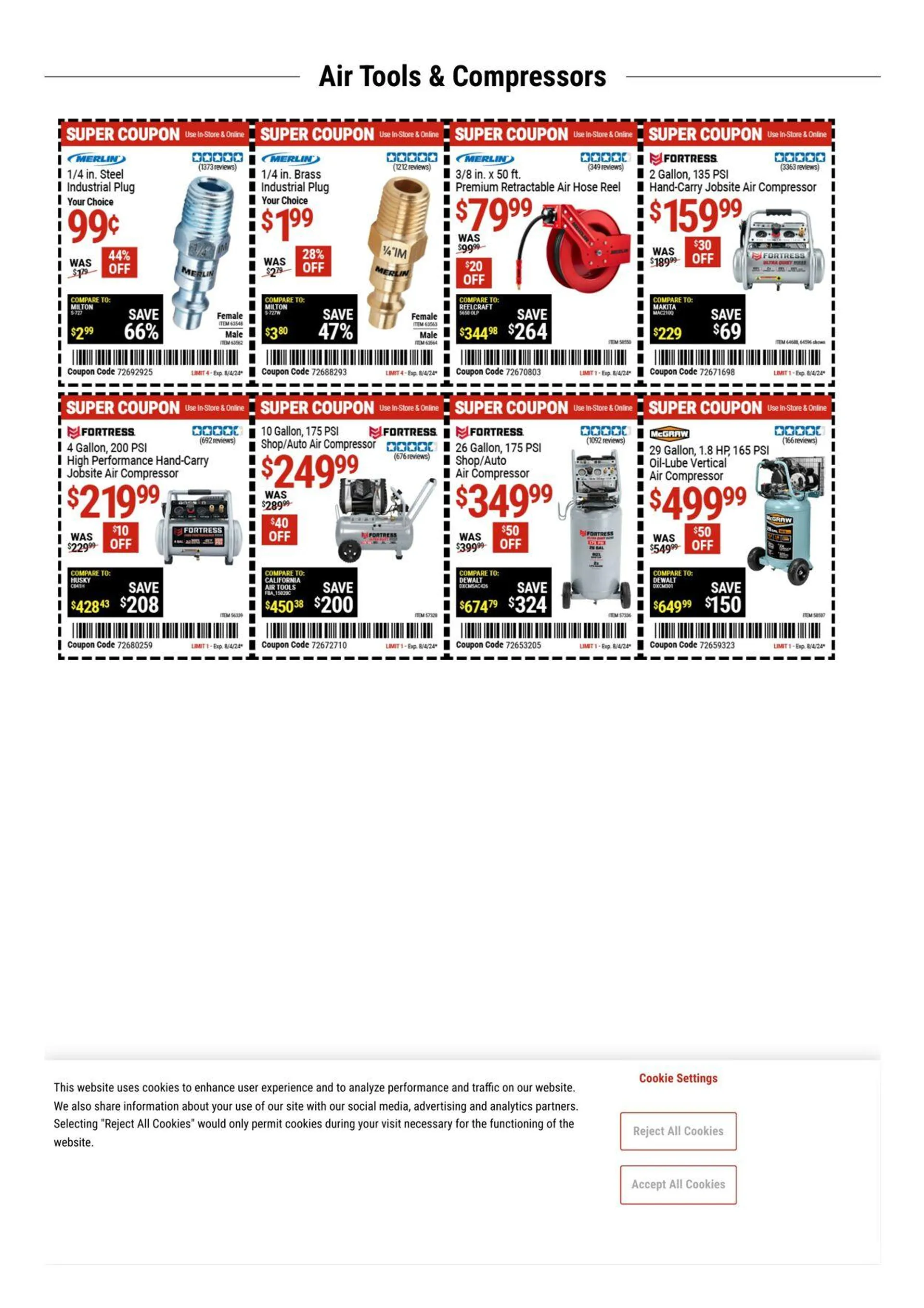 Harbor Freight Current weekly ad - 1