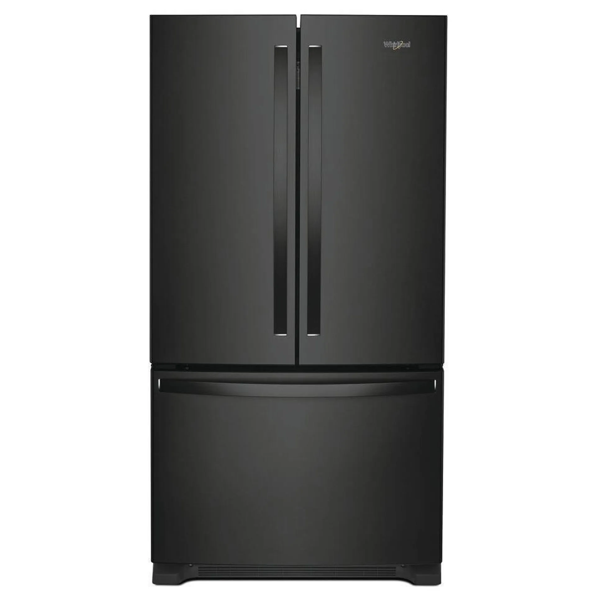 Whirlpool® 25.2 cu.ft. Black French Door Refrigerator