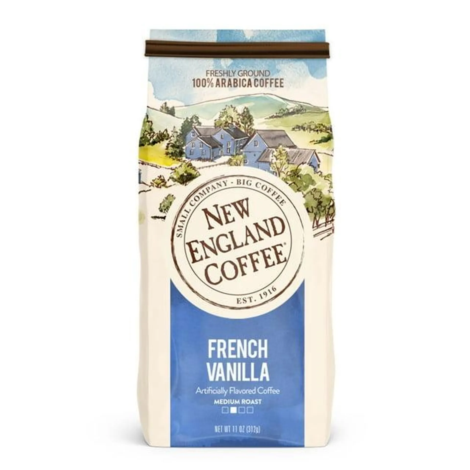 New England Coffee French Vanilla, 11 Oz.