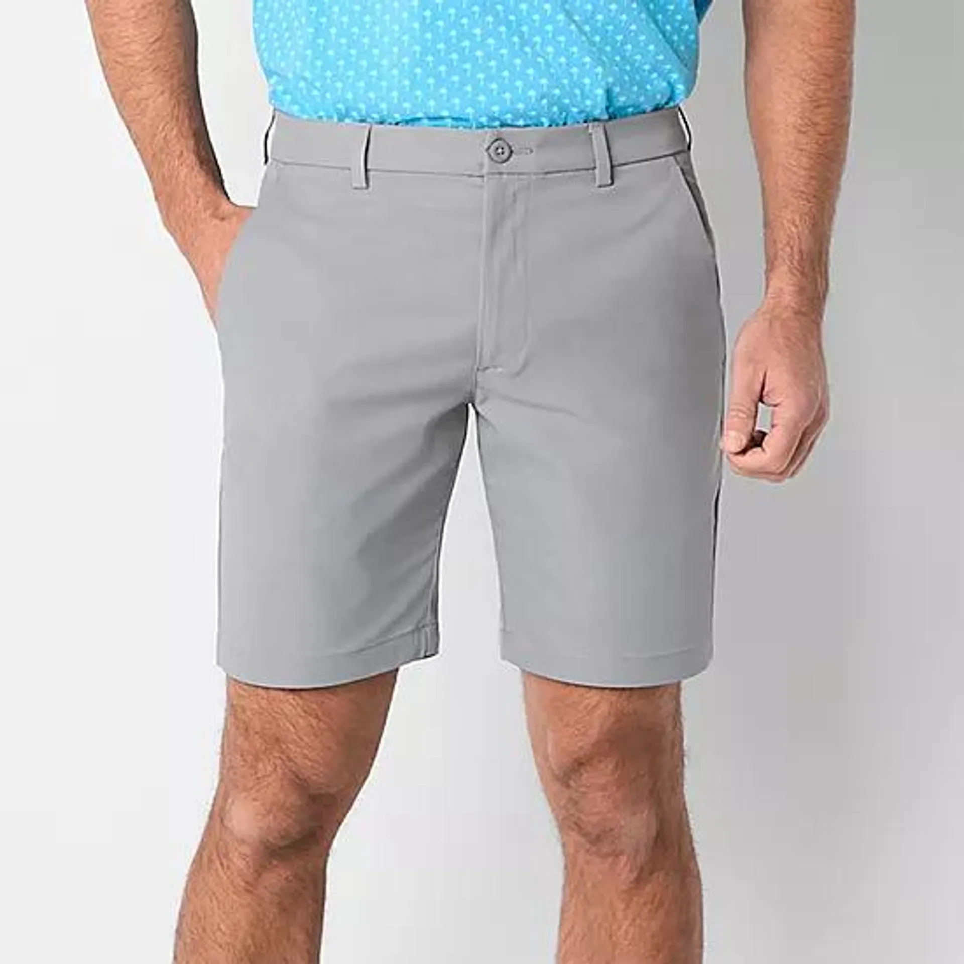 St. John's Bay Performance 9" Mens Moisture Wicking Chino Short