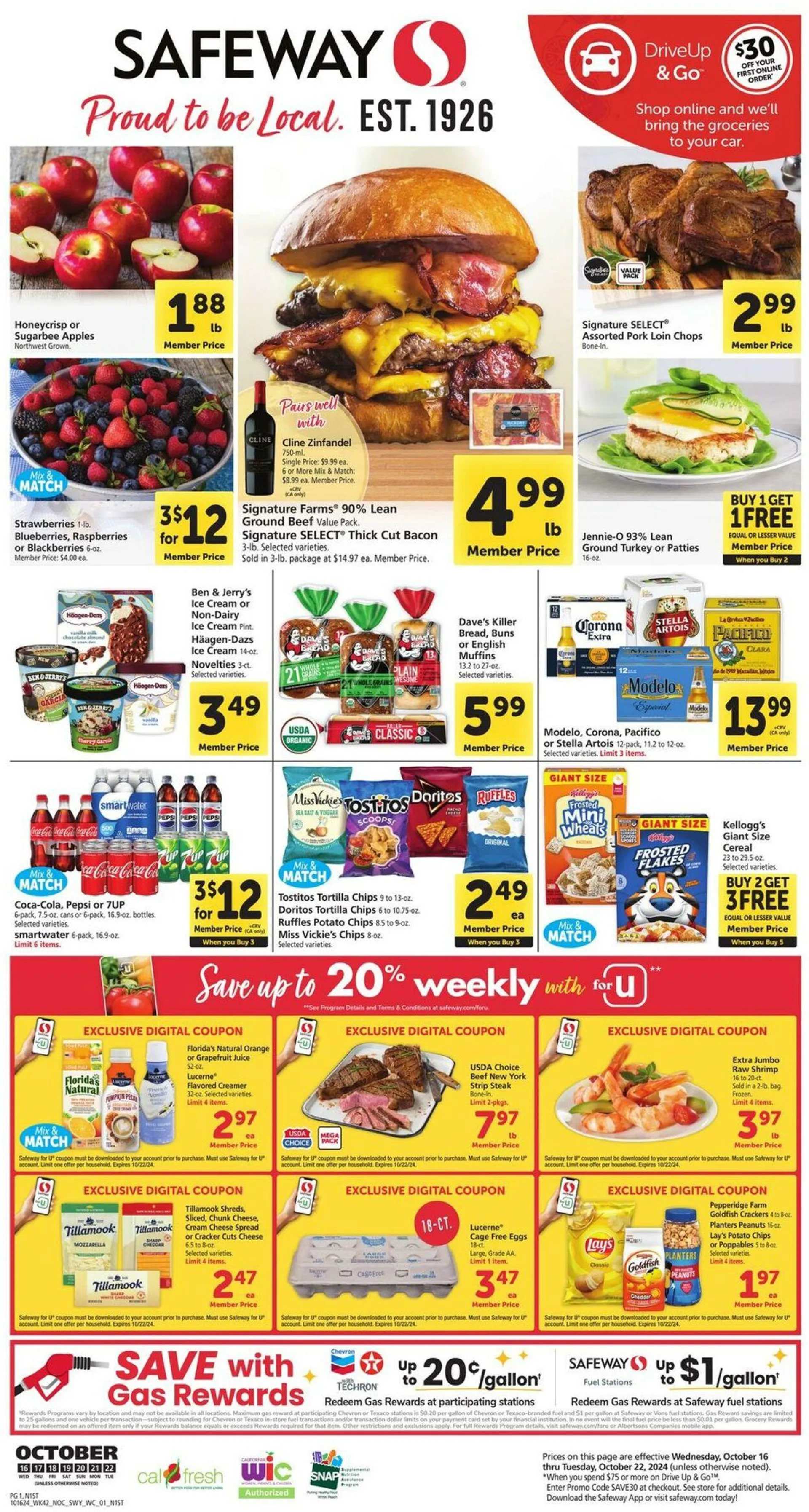 Safeway Current weekly ad - 1