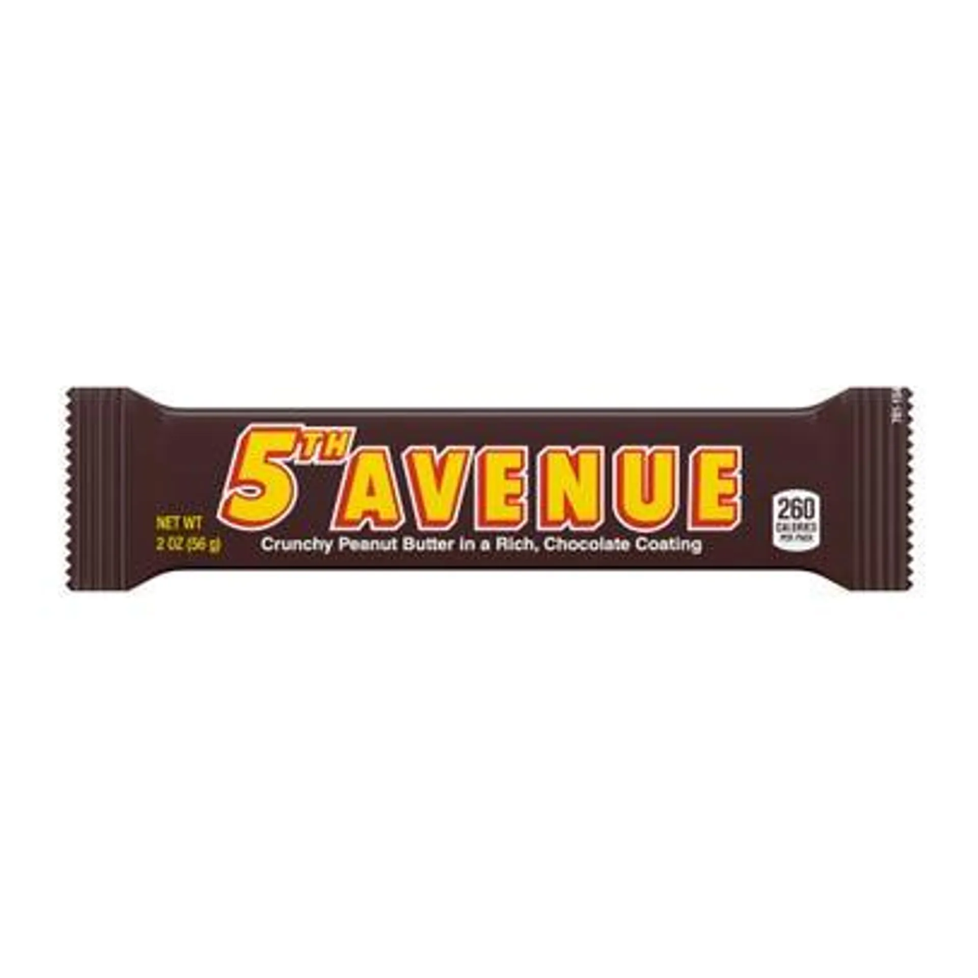 5Th Avenue Rich Chocolate Coated Crunchy Peanut Butter Candy Bar - 2 oz