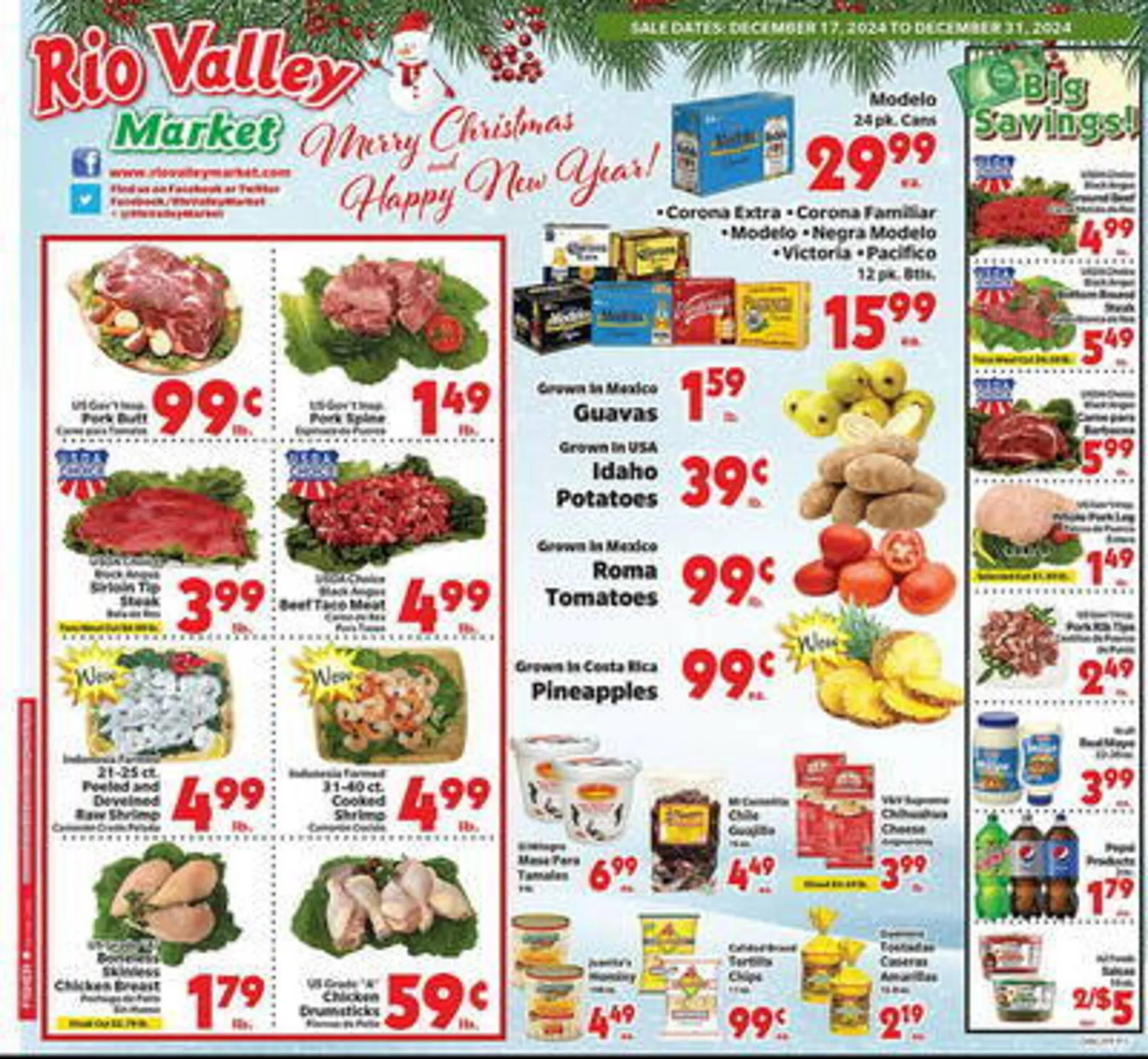 Rio Valley Market Weekly Ad - 1