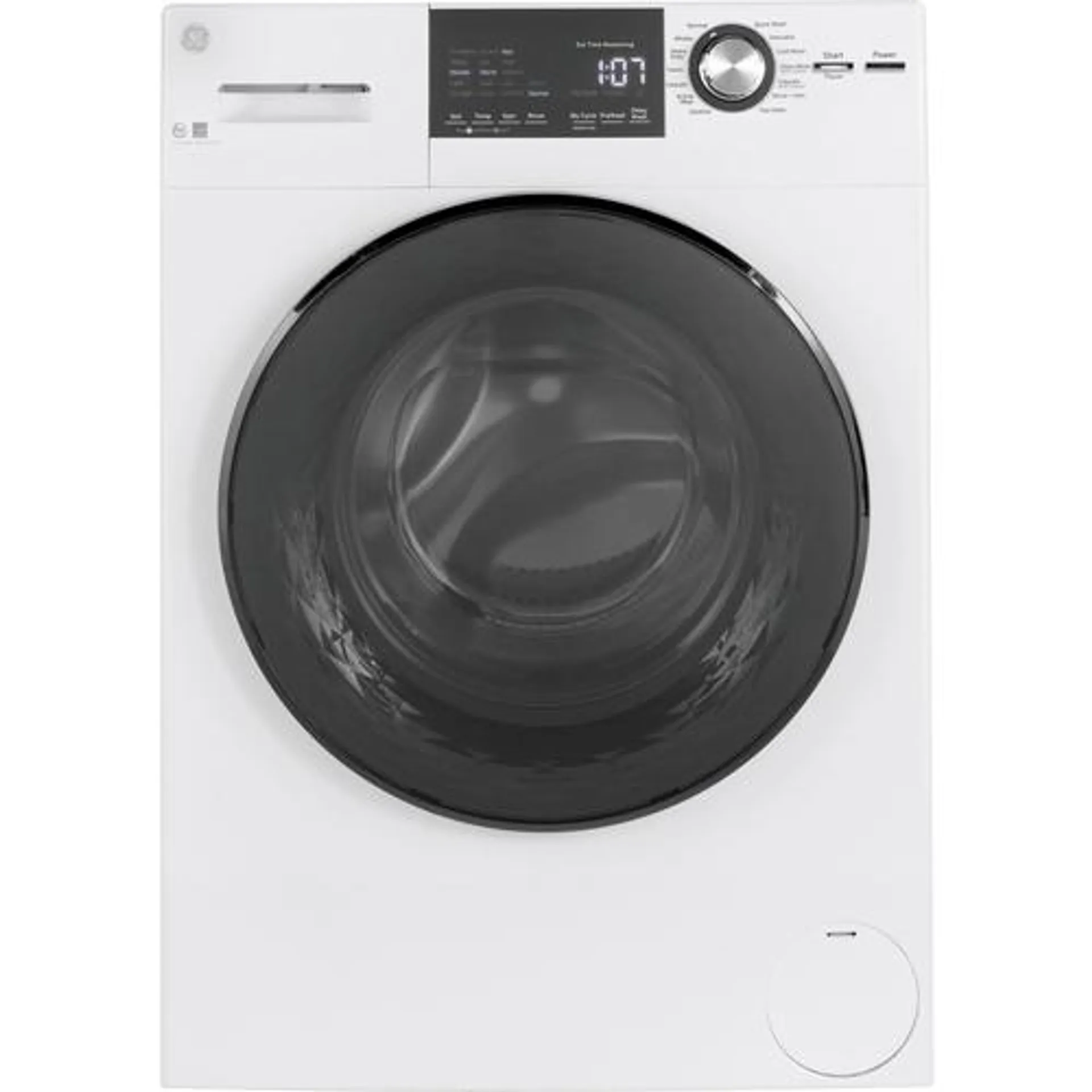 - 2.4 CuFt High-Efficiency Front Load White Washer