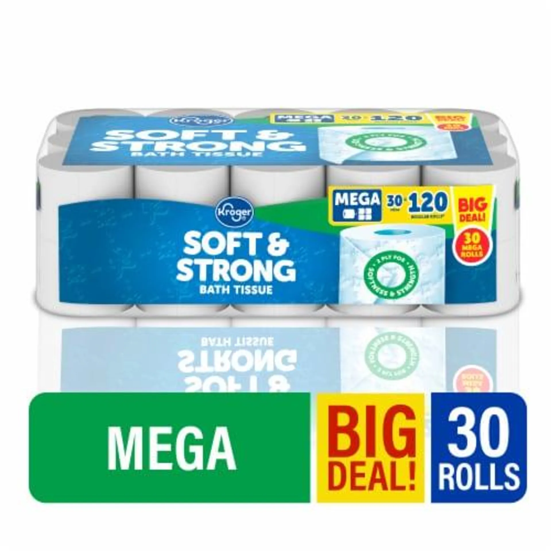 Kroger® Soft & Strong Toilet Paper Mega Roll BIG DEAL!