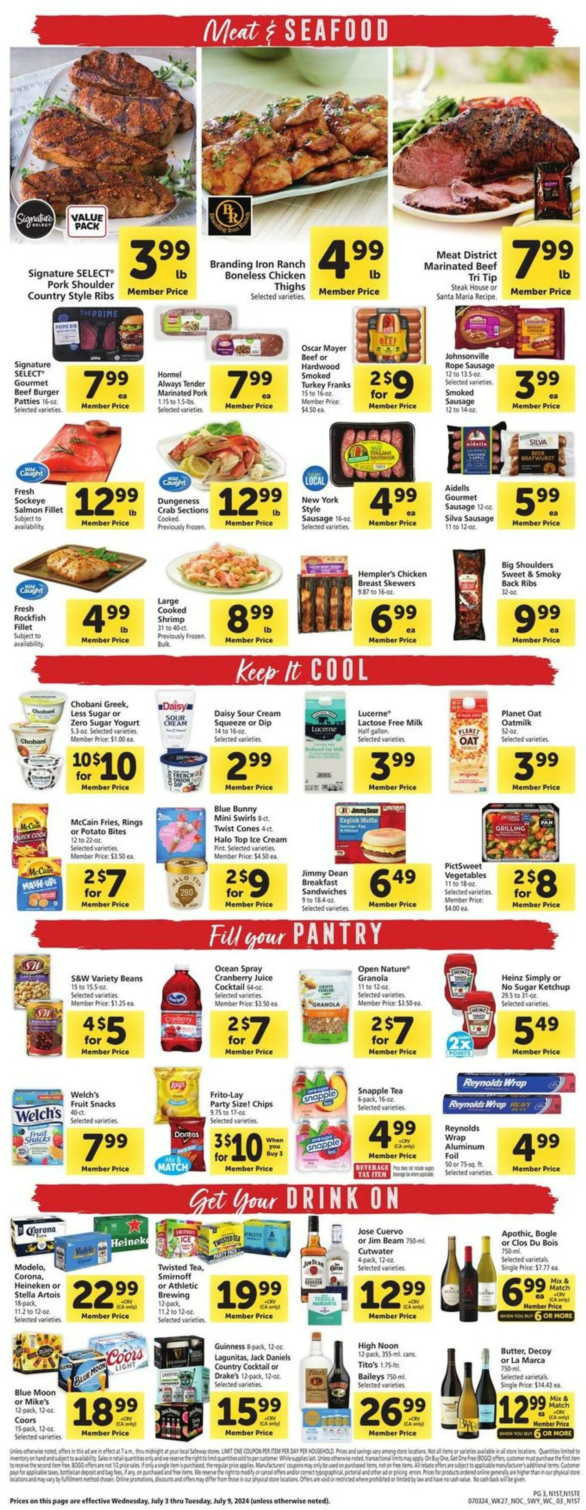 Safeway Current weekly ad - 3