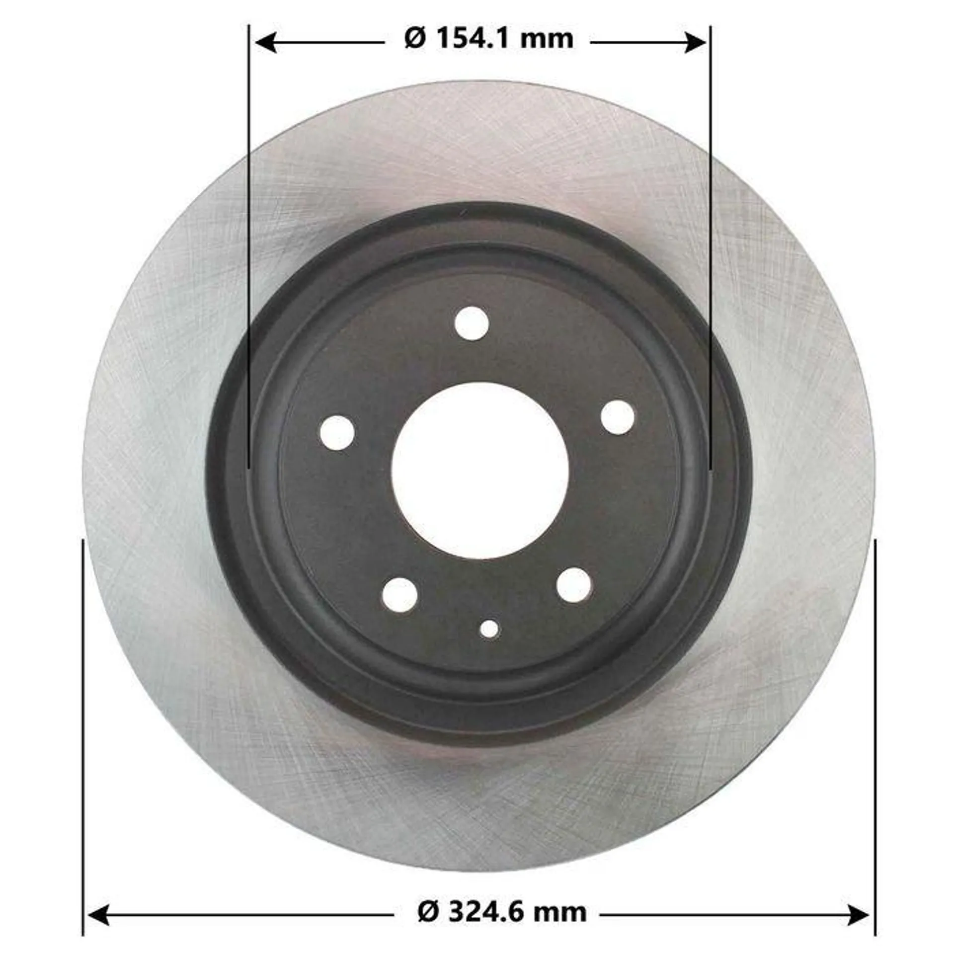 Duralast Disc Brake Rotor 77117DL