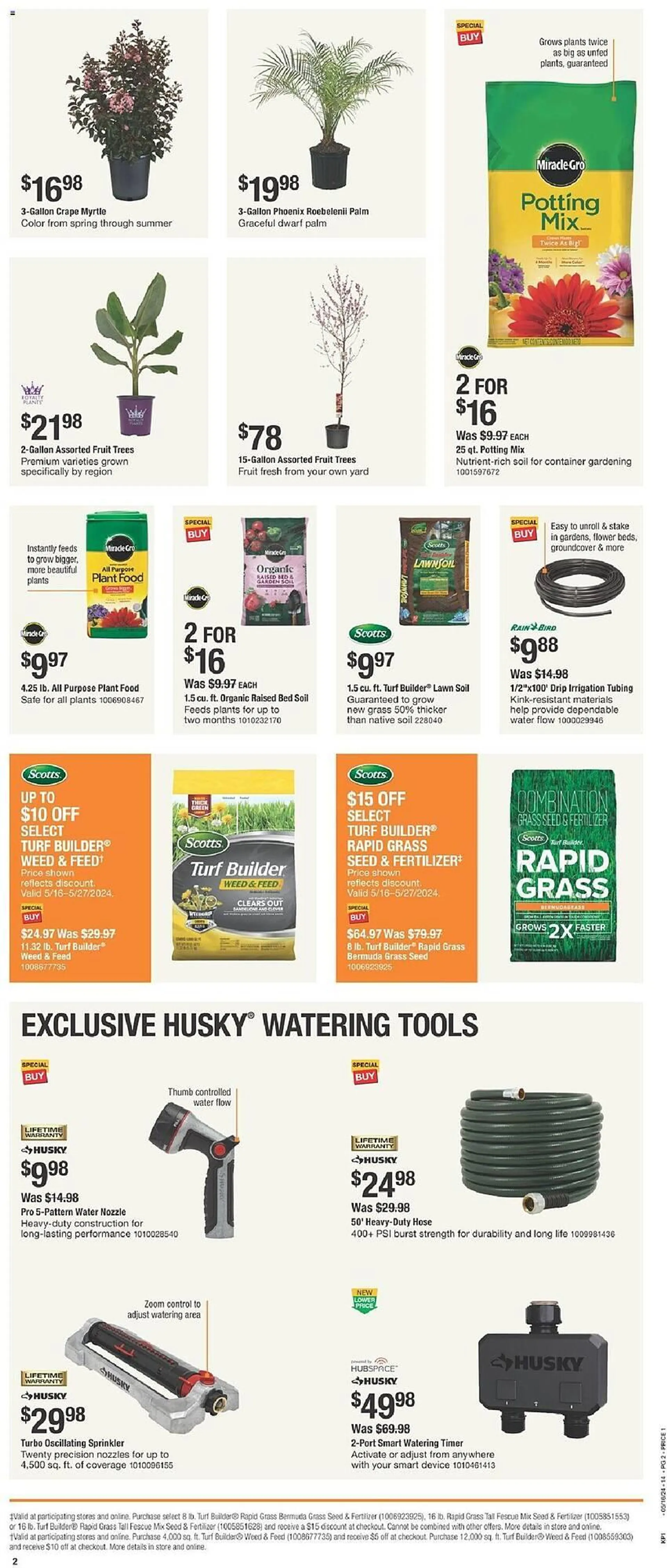 Catálogo de The Home Depot Weekly Ad 16 de mayo al 27 de mayo 2024 - Página 2