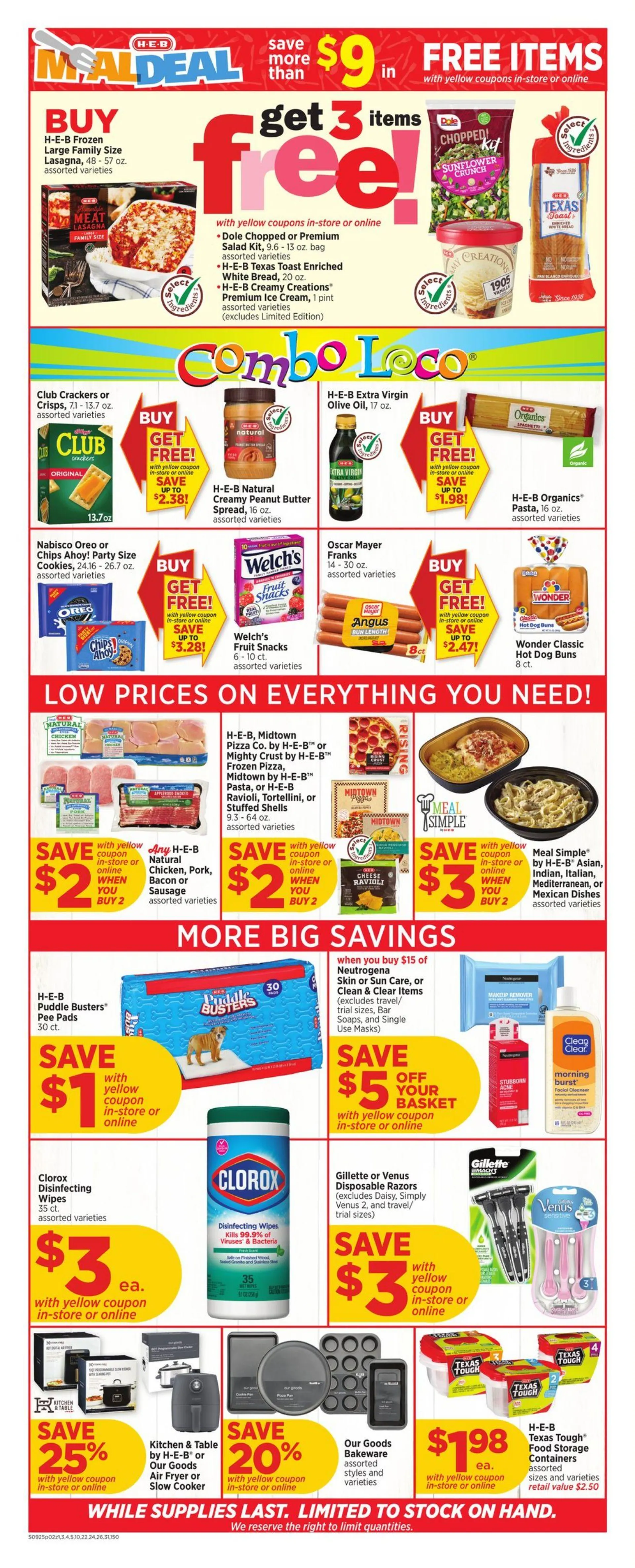 Weekly ad H-E-B from September 25 to October 1 2024 - Page 2