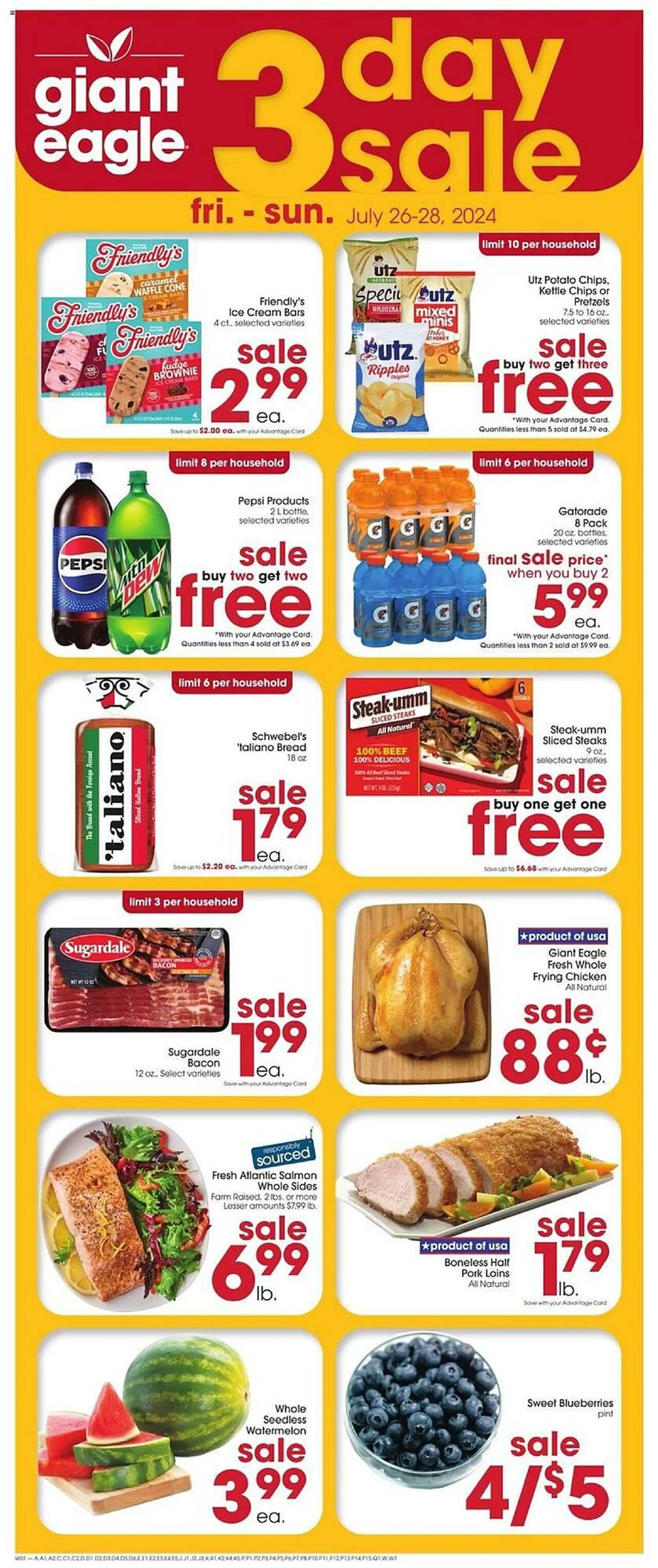 Giant Eagle Weekly Ad - 1