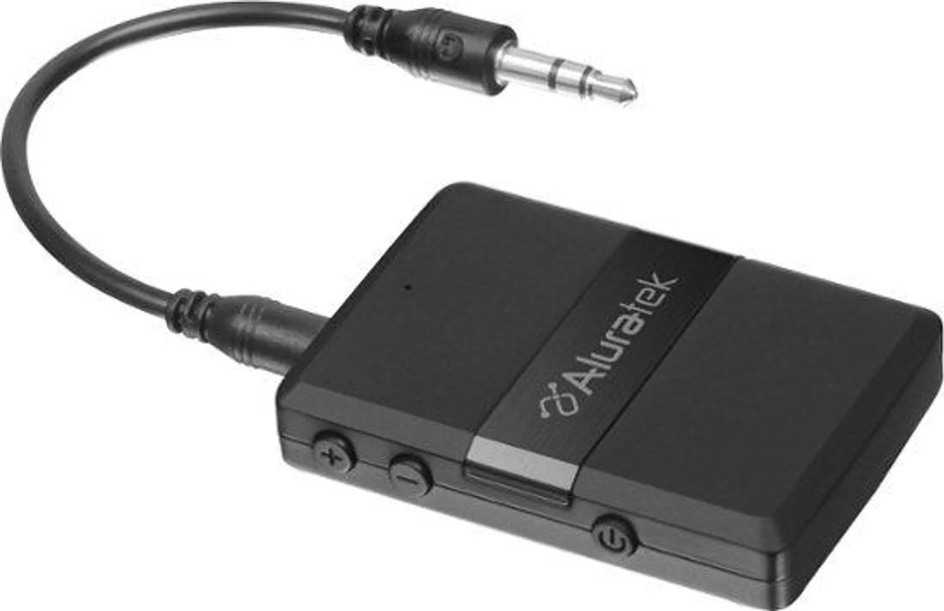 Aluratek - Bluetooth Wireless Audio Transmitter and Receiver for TV and other audio devices - Black