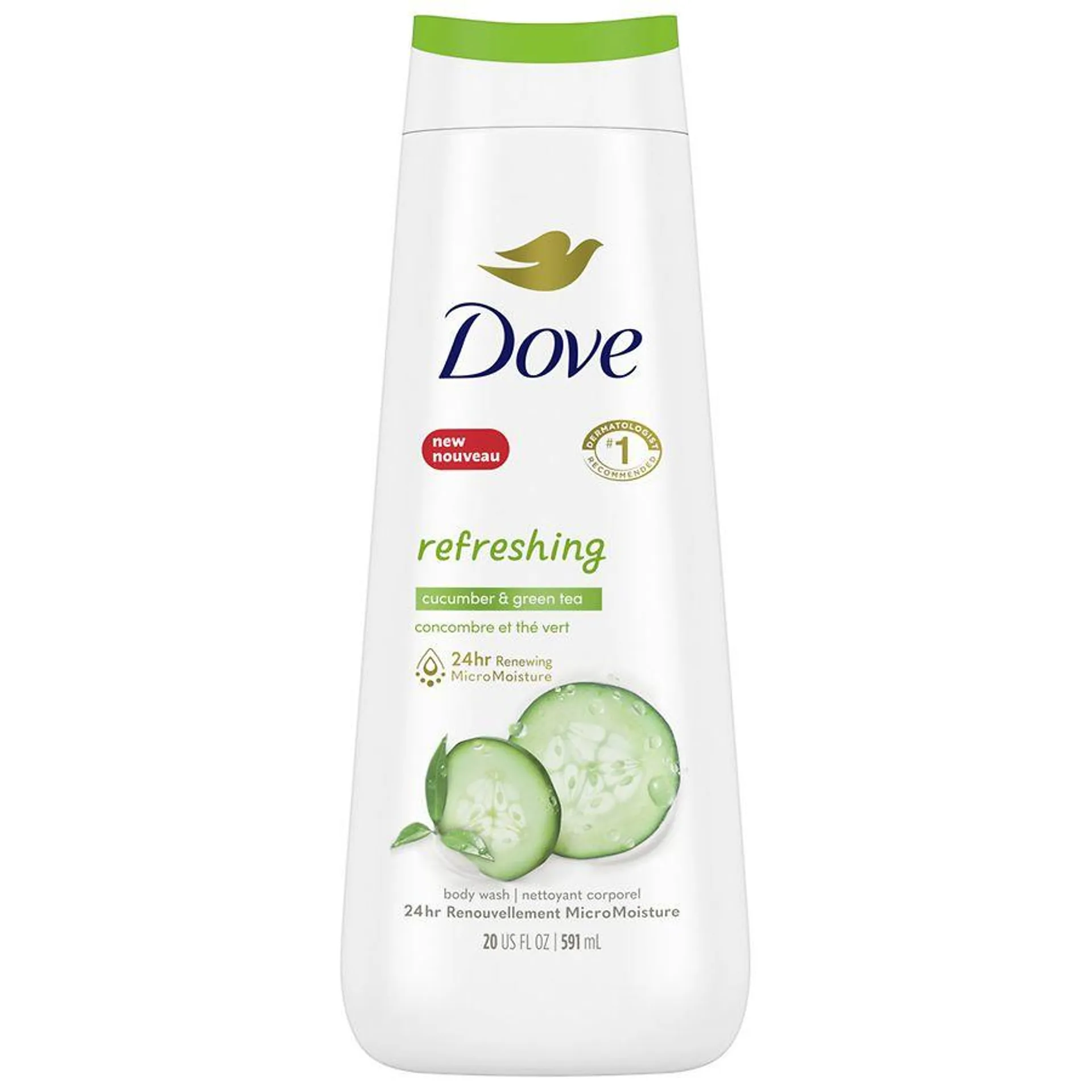 Refreshing Body Wash Cucumber & Green Tea