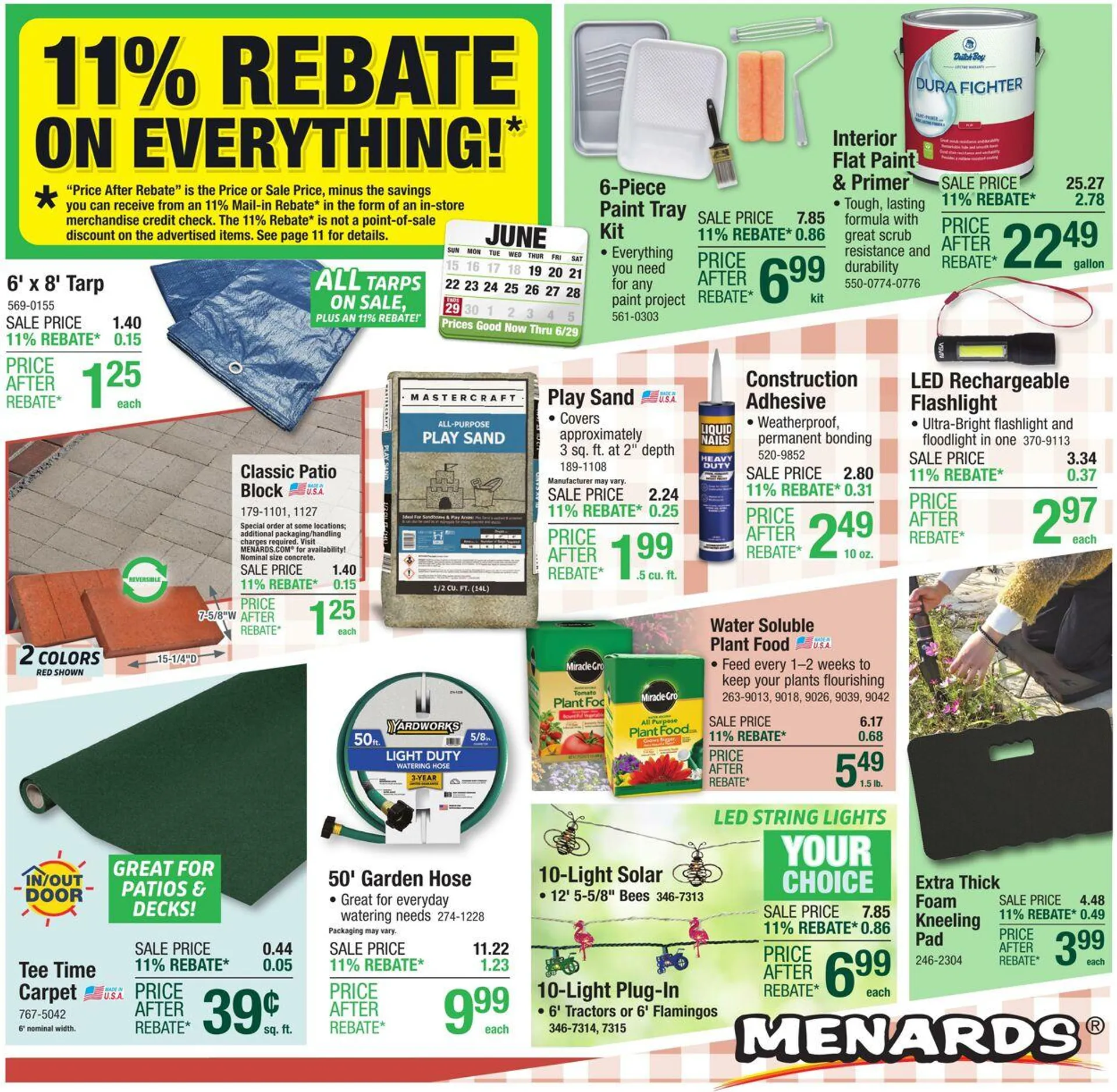 Menards Current weekly ad - 1