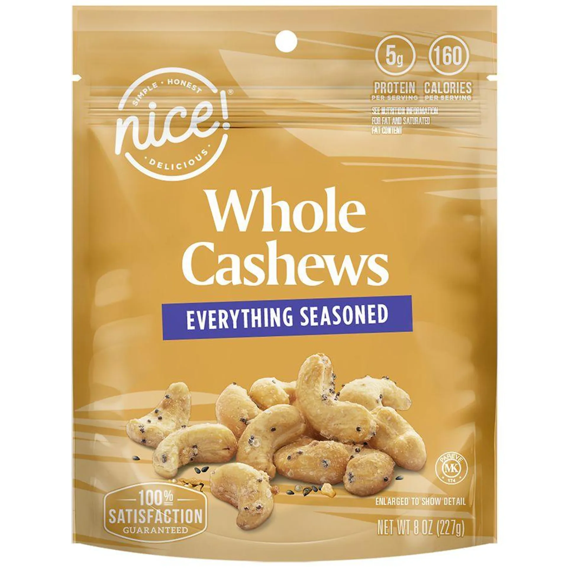 Whole Cashews Everything Seasoned