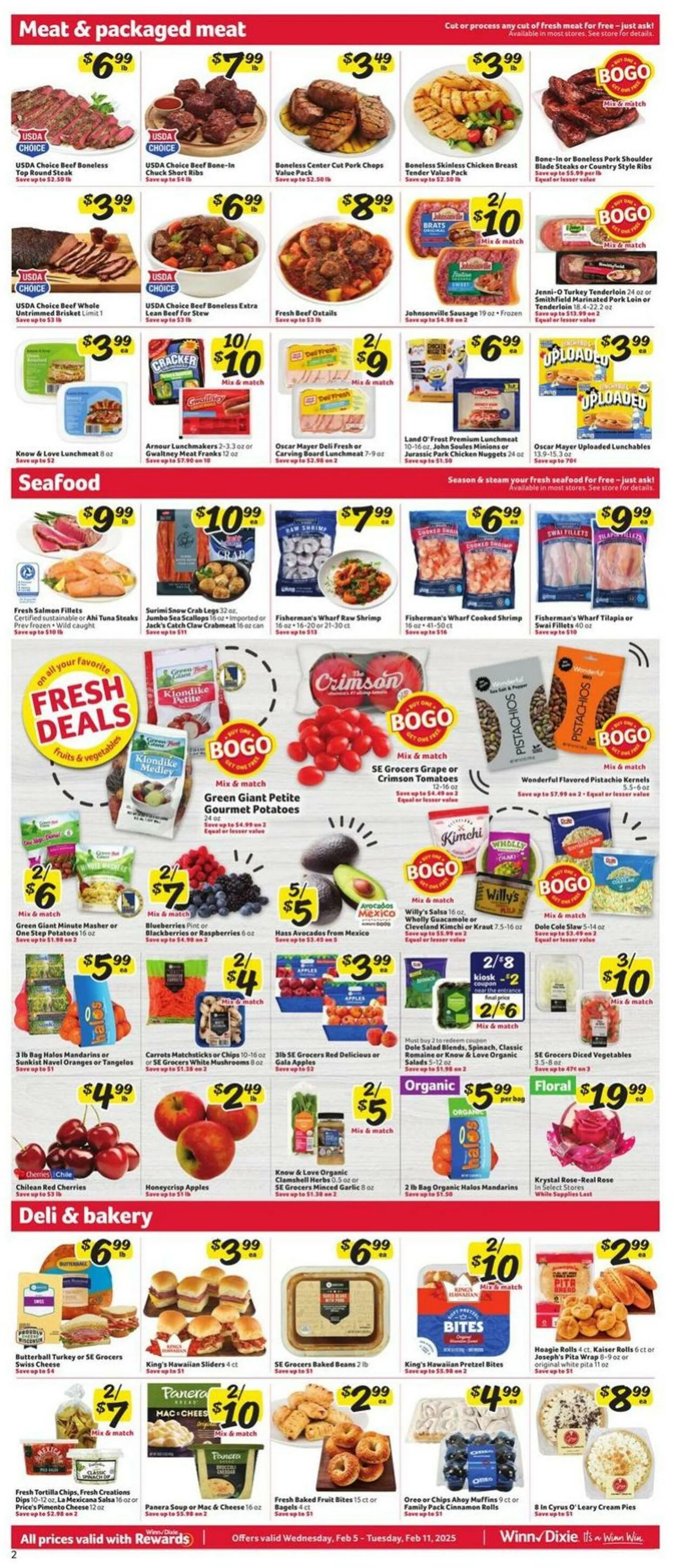 Catálogo de Winn Dixie Current weekly ad 5 de febrero al 11 de febrero 2025 - Página 4